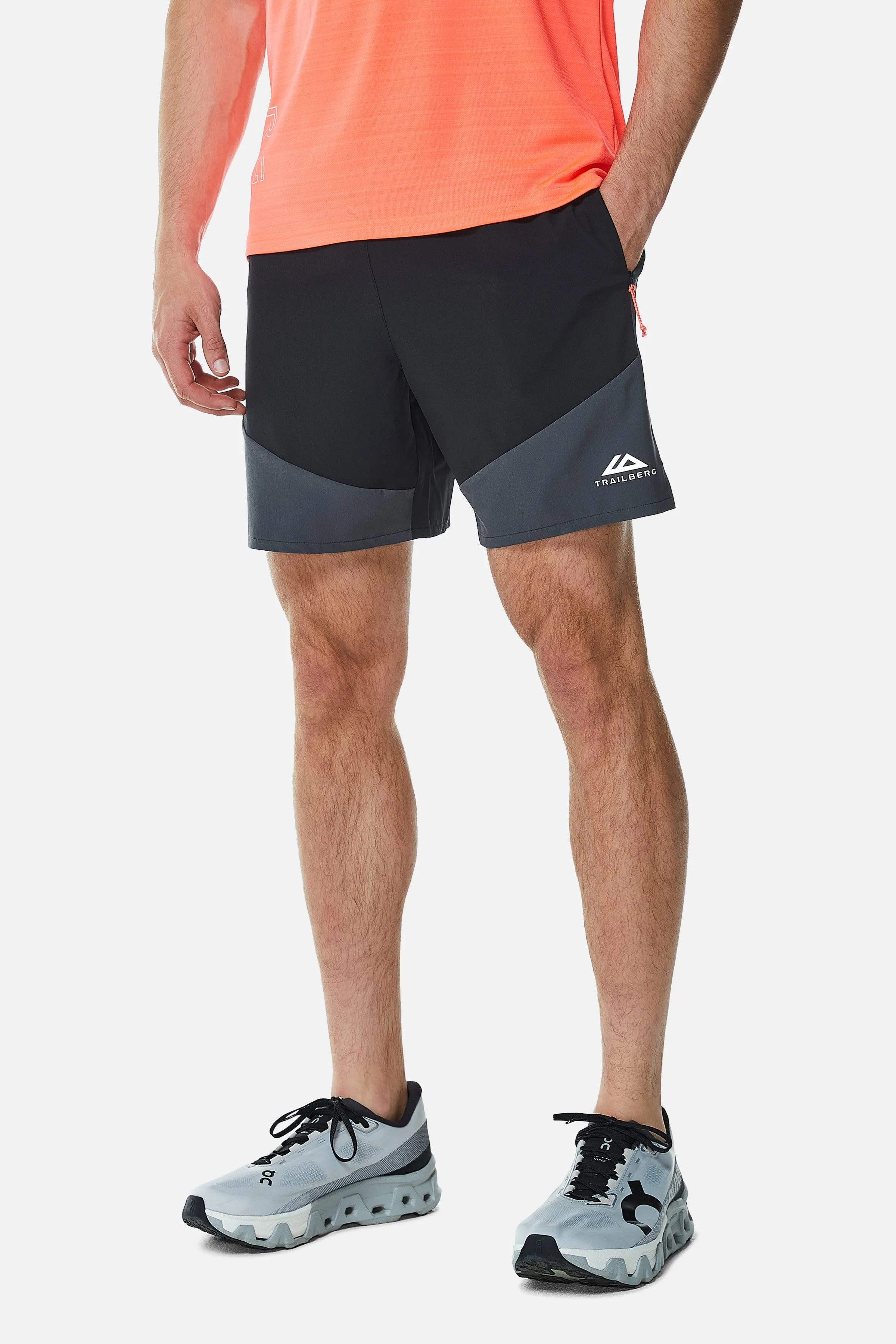 Surge Short - Black/Volcano Grey sold by Trailberg product image thumbnail 2
