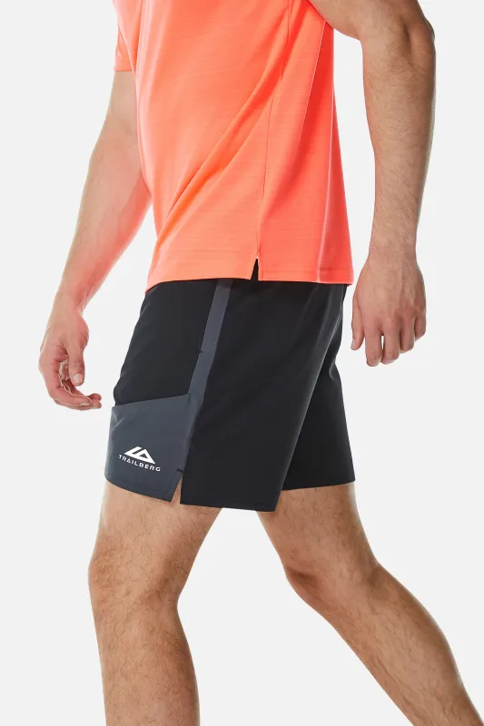 Surge Short - Black/Volcano Grey sold by Trailberg