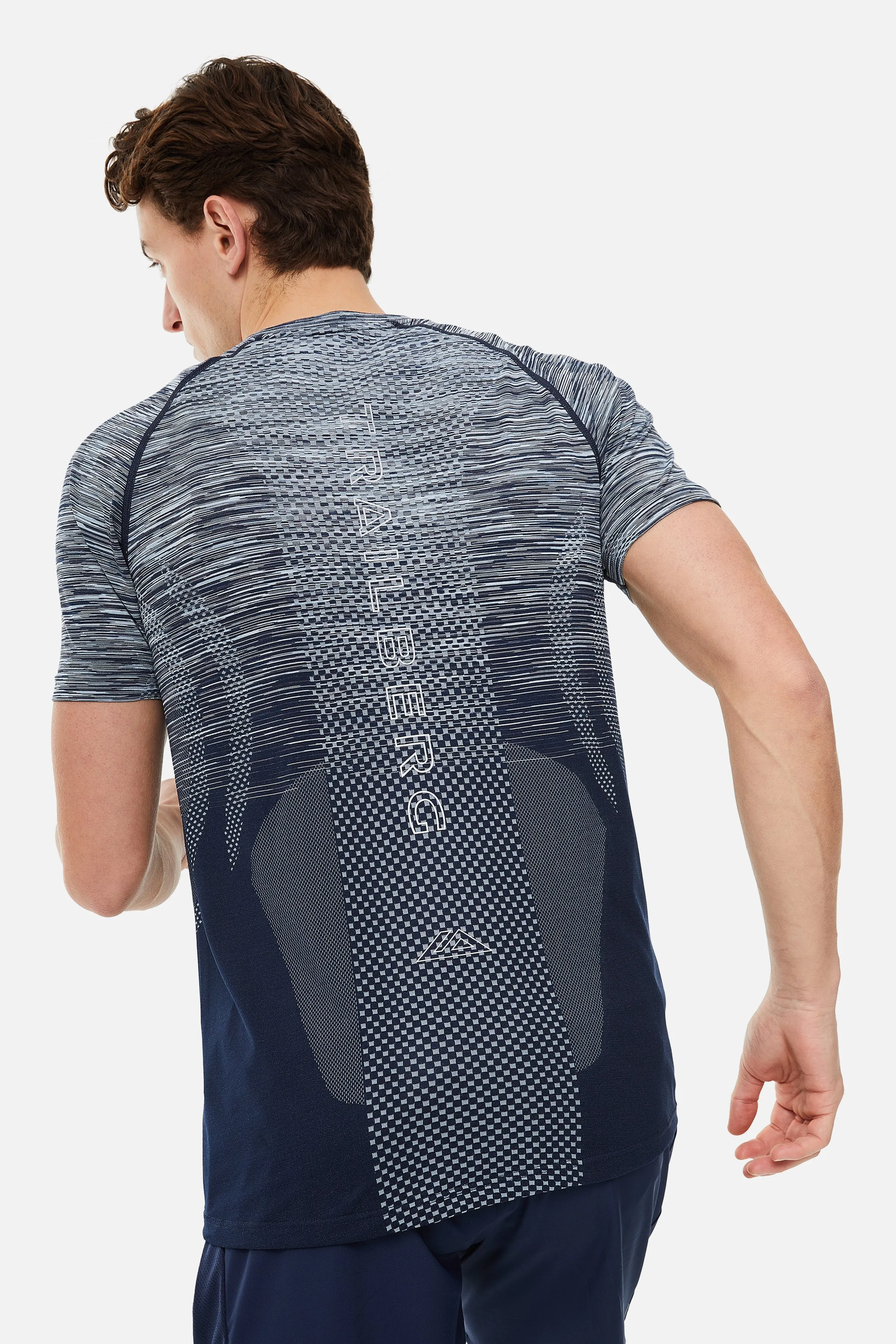 Apex Seamless Tee - Navy/Eclipse/Blue Frost sold by Trailberg product image thumbnail 2