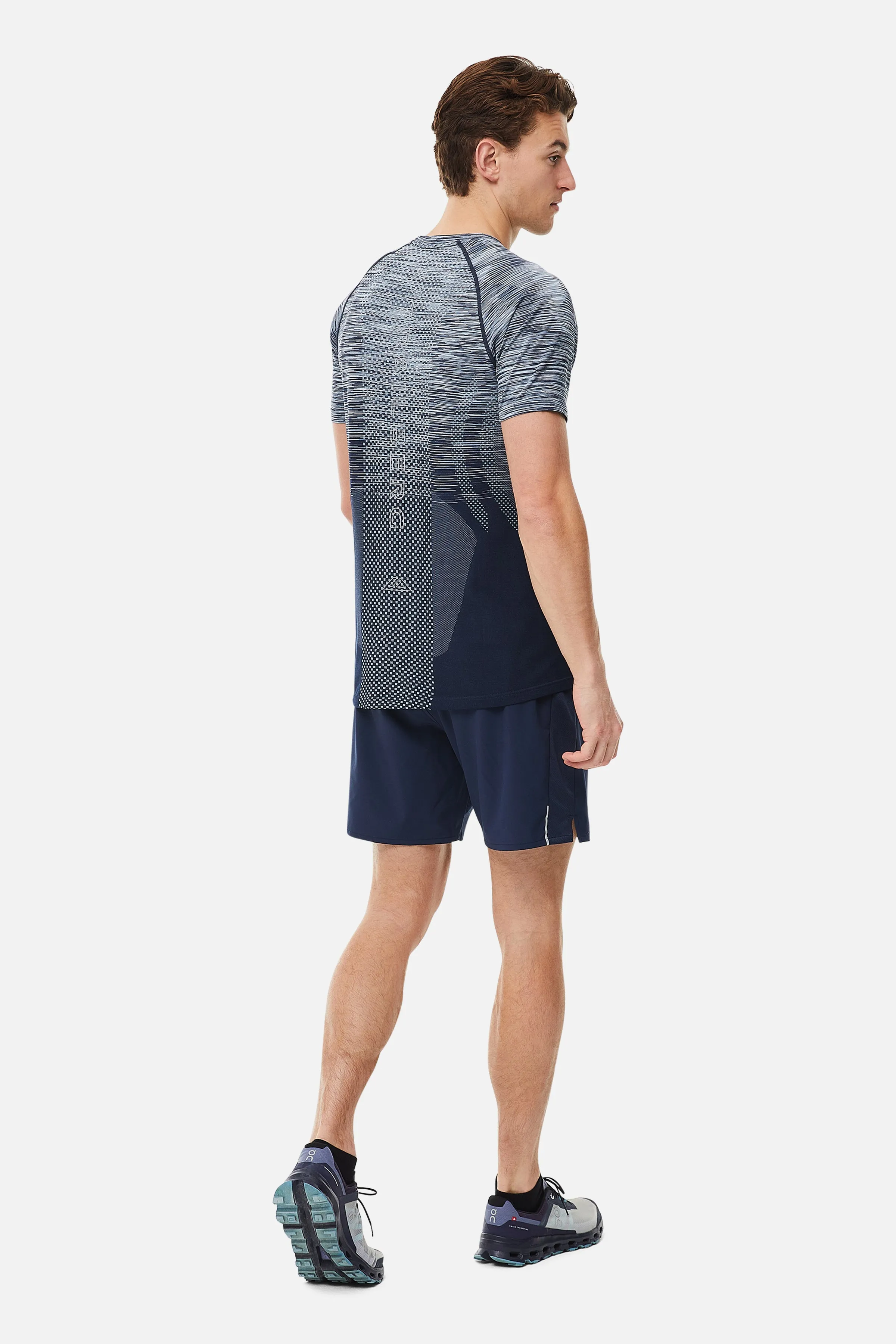 Apex Seamless Tee - Navy/Eclipse/Blue Frost sold by Trailberg product image thumbnail 4