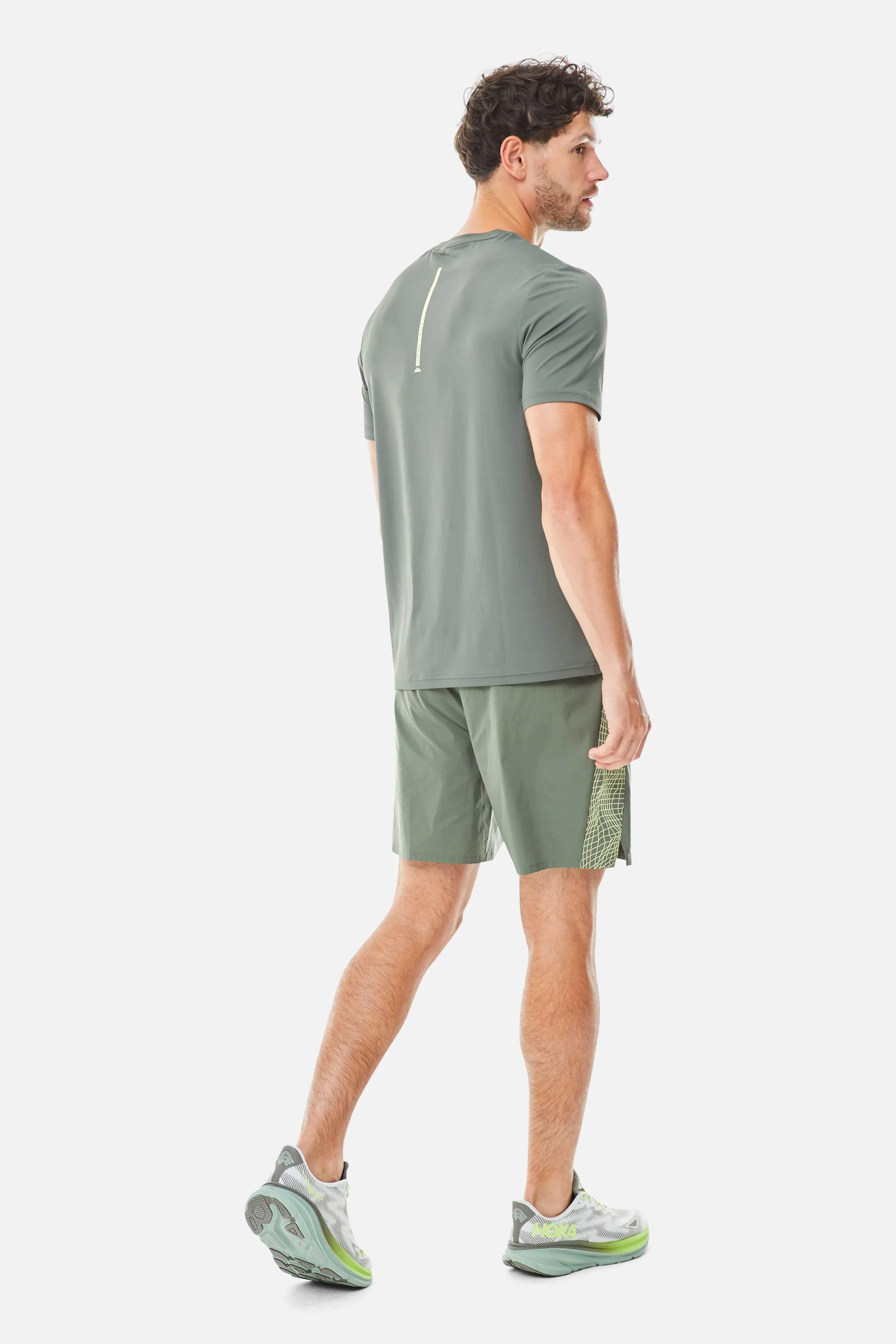 Vantage Tee - Dark Fern/Pale Citrus sold by Trailberg product image thumbnail 4