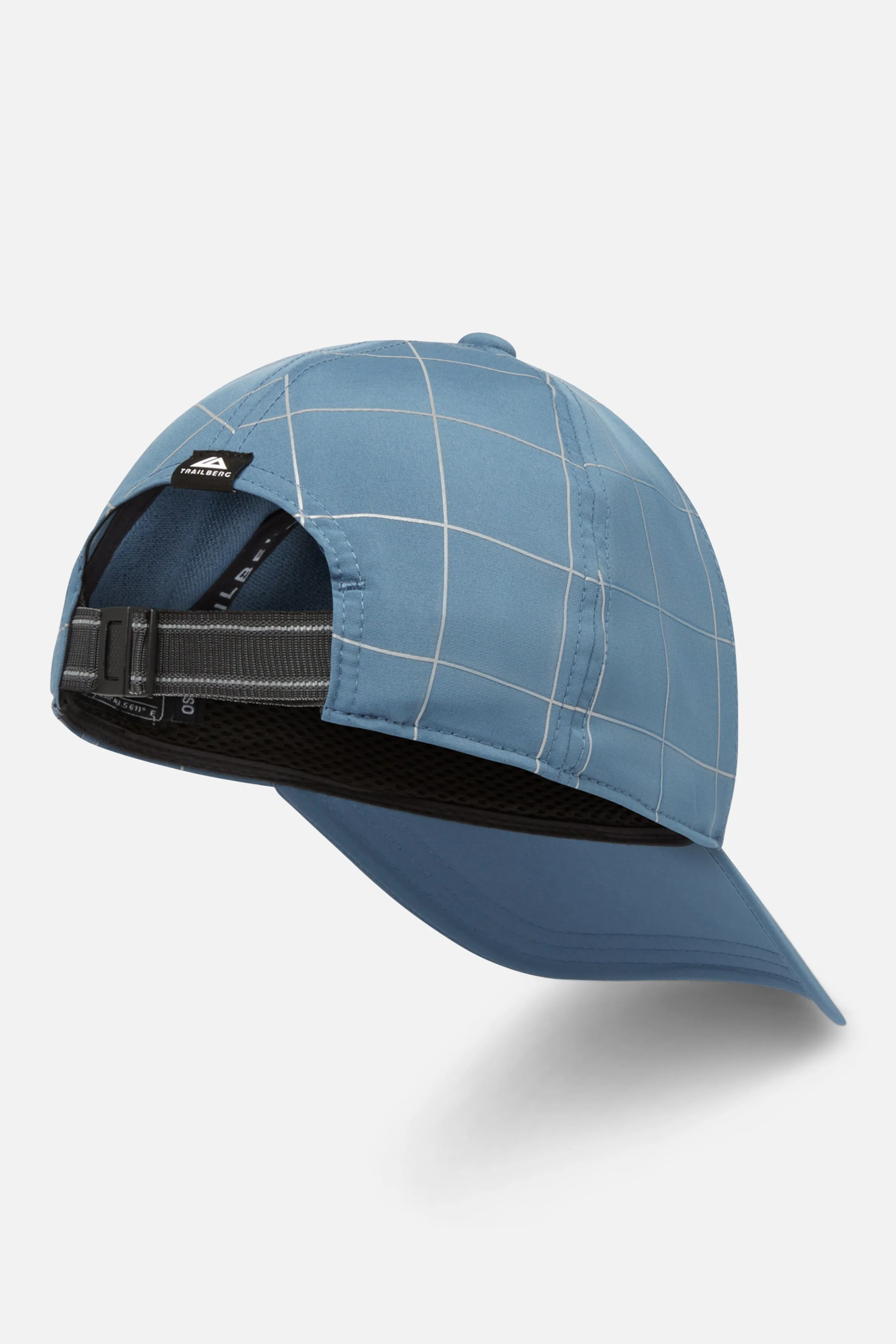 Reflective Grid 6 Panel Cap - Breeze sold by Trailberg product image thumbnail 4