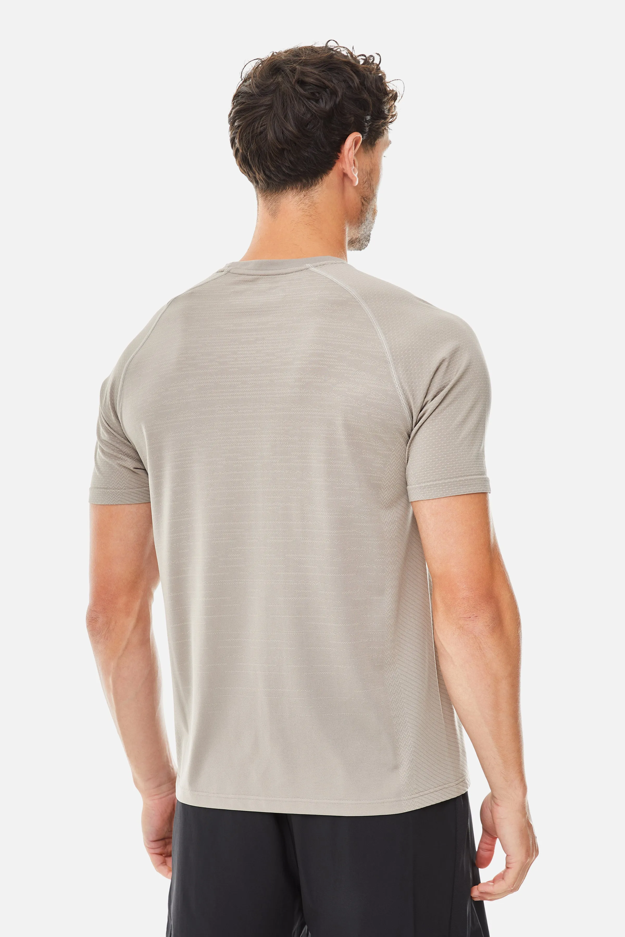 Form Seamless Tee - Pale Taupe/Dune White sold by Trailberg product image thumbnail 2