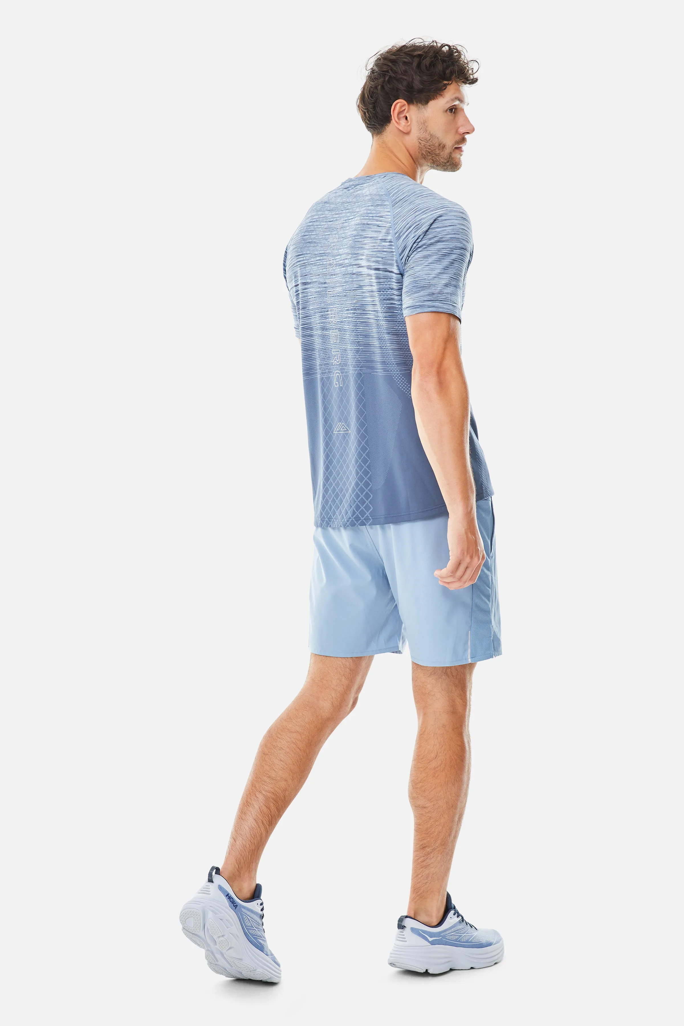 Stride Seamless Tee - Breeze/Washed Indigo/Blue Frost/Eclipse Blue sold by Trailberg product image thumbnail 3
