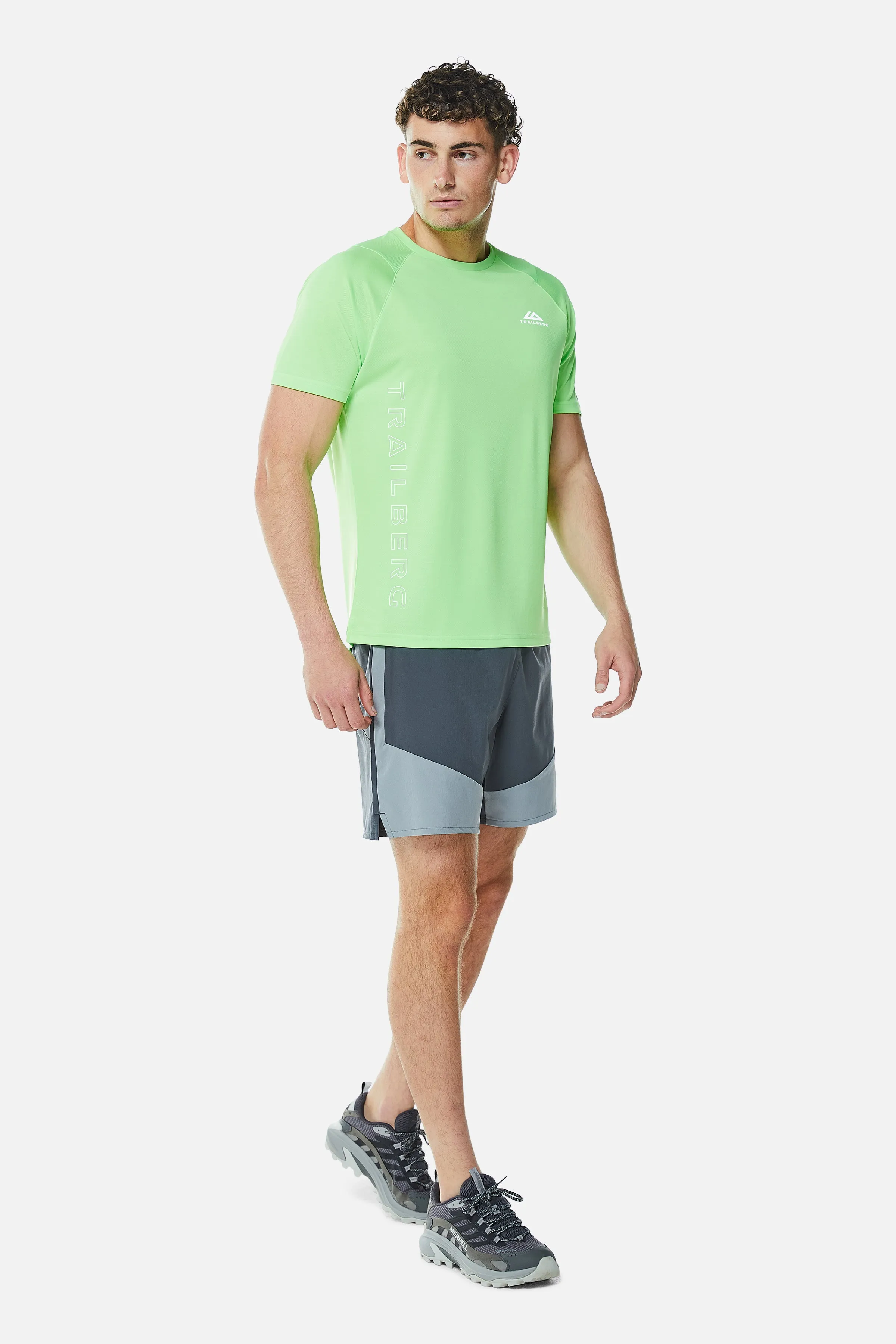 Surge Tee - Neon Lime sold by Trailberg product image thumbnail 3