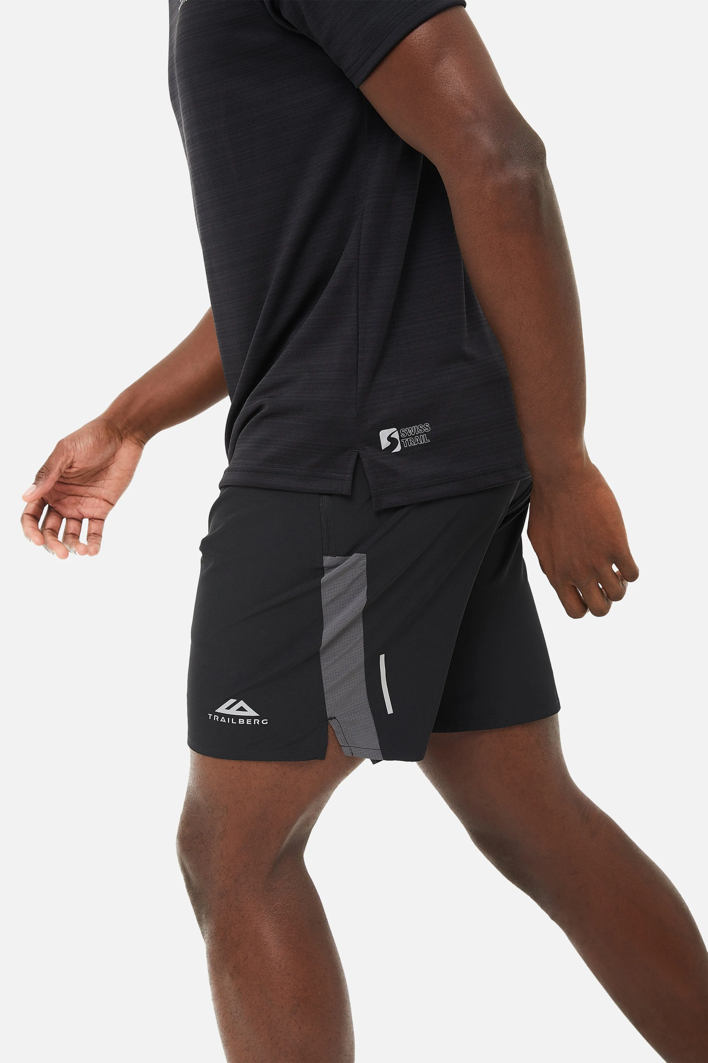 AW24 Triathlon Short - Black/Grey sold by Trailberg