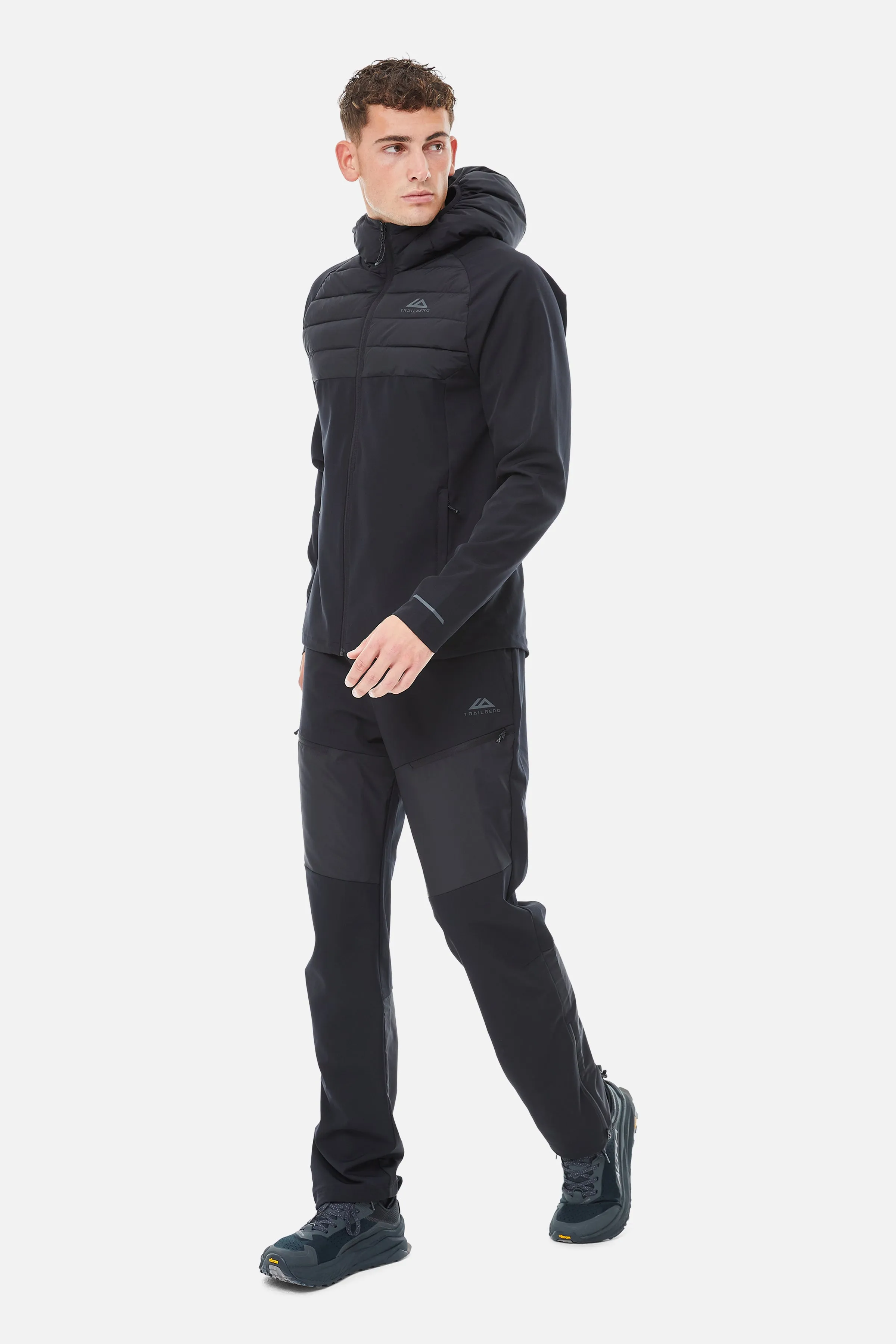 Rhine 2.0 Hybrid Jacket - Black sold by Trailberg product image thumbnail 3