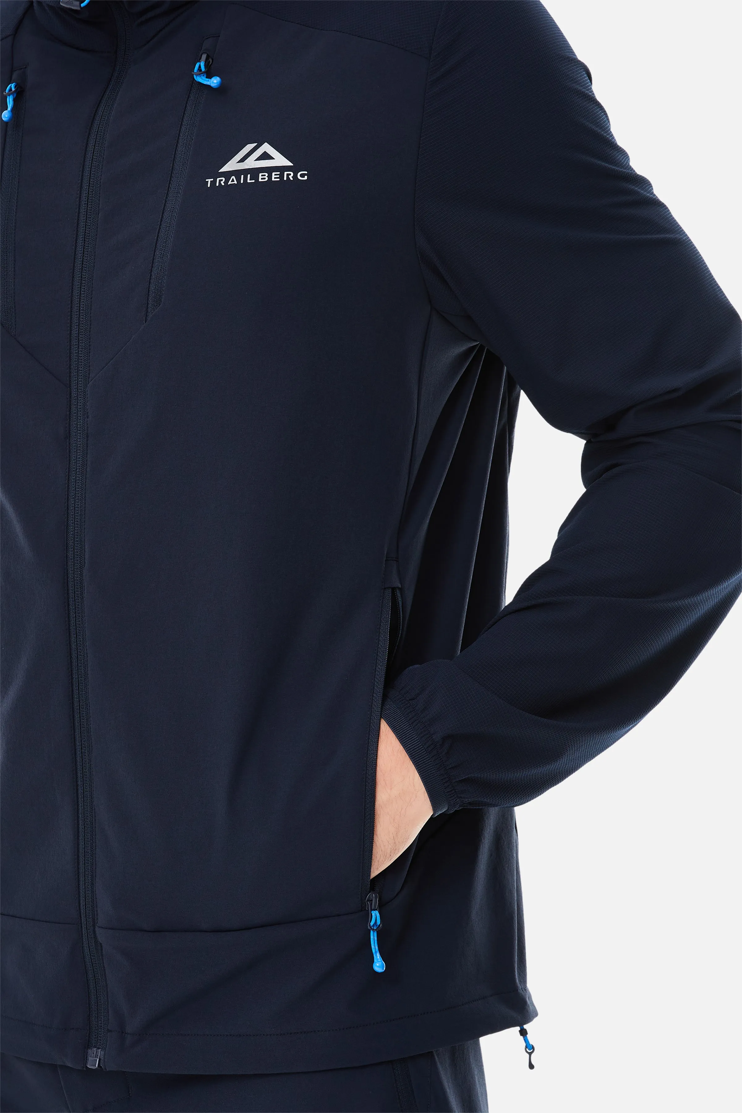 Faltenjura 2.0 Tracksuit - Deep Ocean/Navy Blue sold by Trailberg product image thumbnail 3