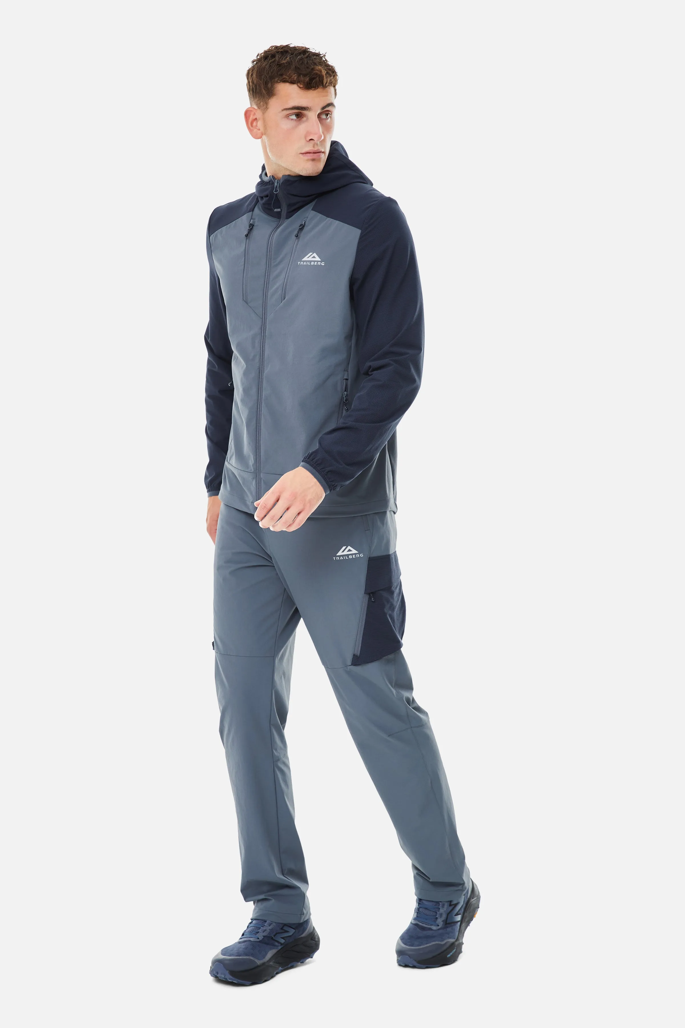 Faltenjura 2.0 Pant - Storm Grey/Deep Ocean sold by Trailberg product image thumbnail 3