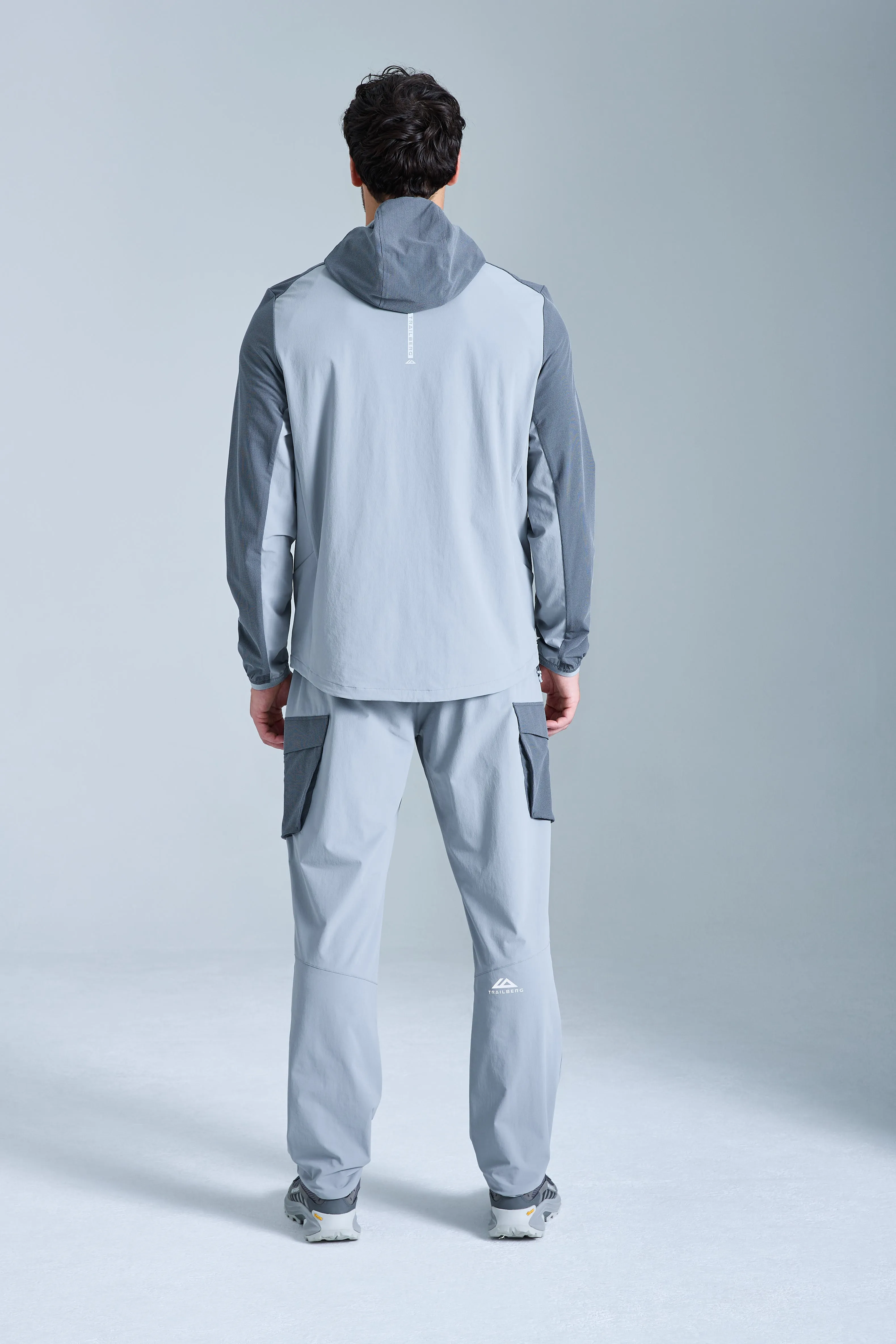 Faltenjura 2.0 Tracksuit - Moon Grey/Iron Grey sold by Trailberg product image thumbnail 4