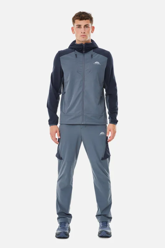 Faltenjura 2.0 Tracksuit - Storm Grey/Deep Ocean sold by Trailberg