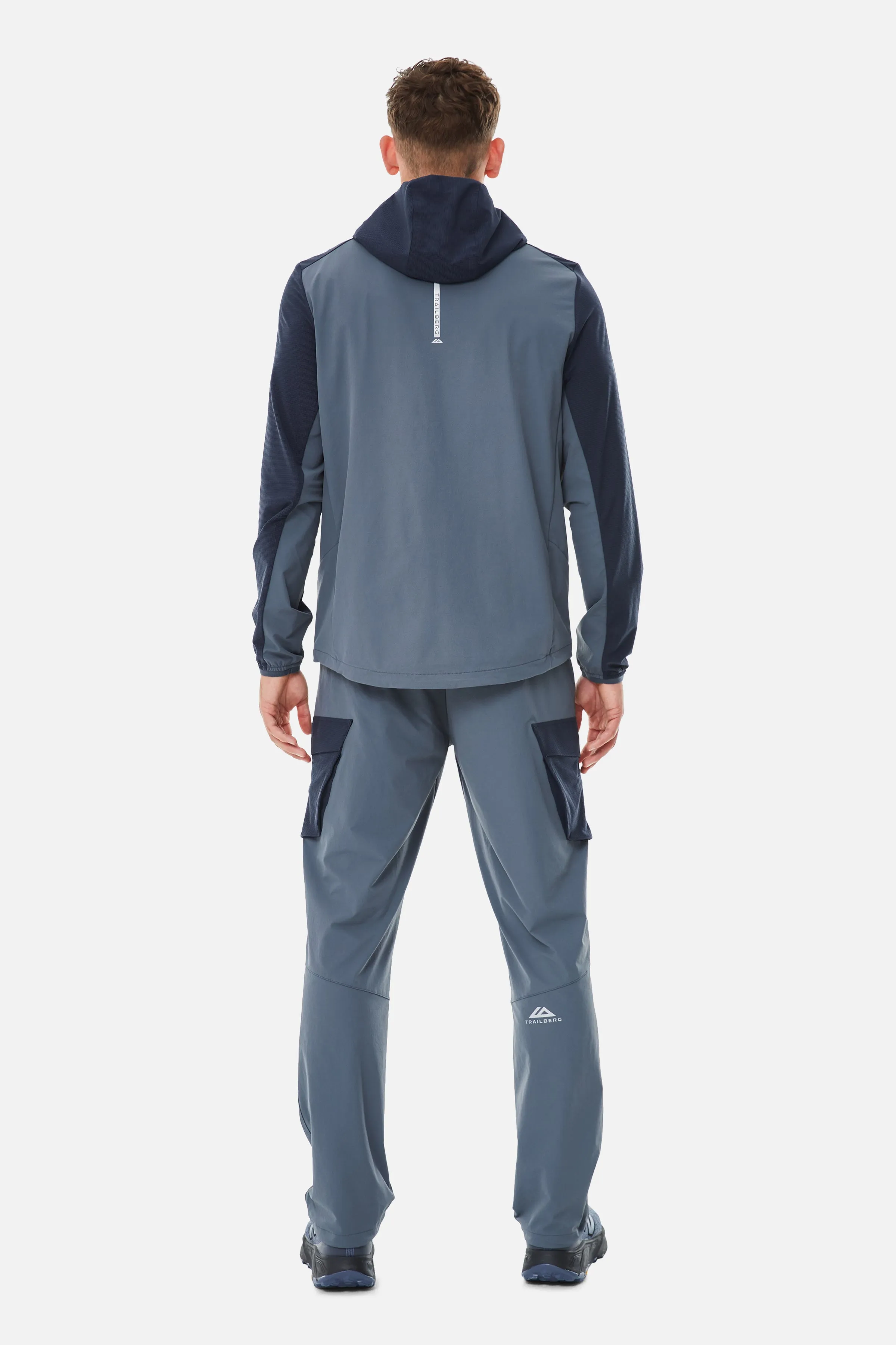 Faltenjura 2.0 Tracksuit - Storm Grey/Deep Ocean sold by Trailberg product image thumbnail 2