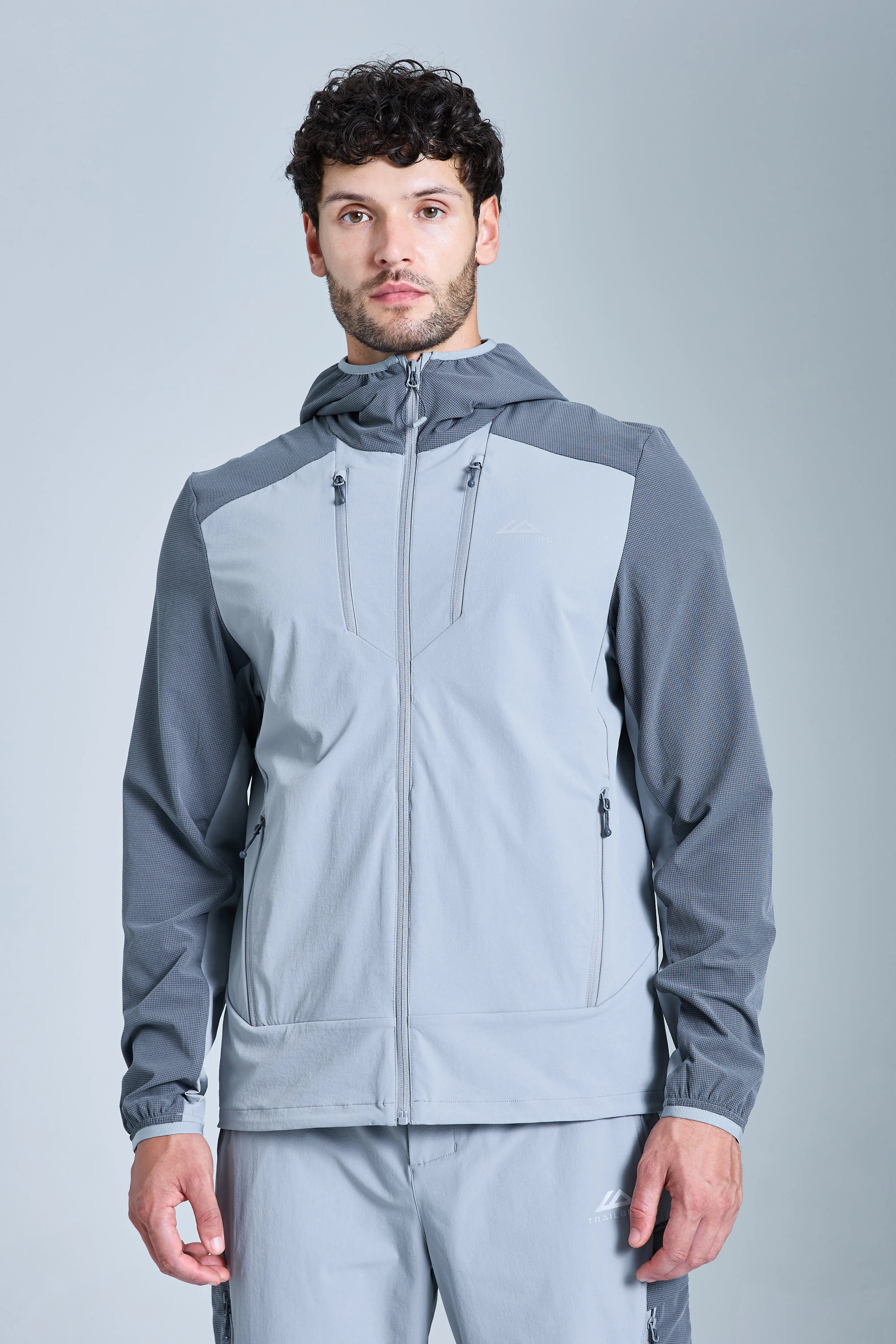 Faltenjura 2.0 Hood - Moon Grey/Iron Grey sold by Trailberg