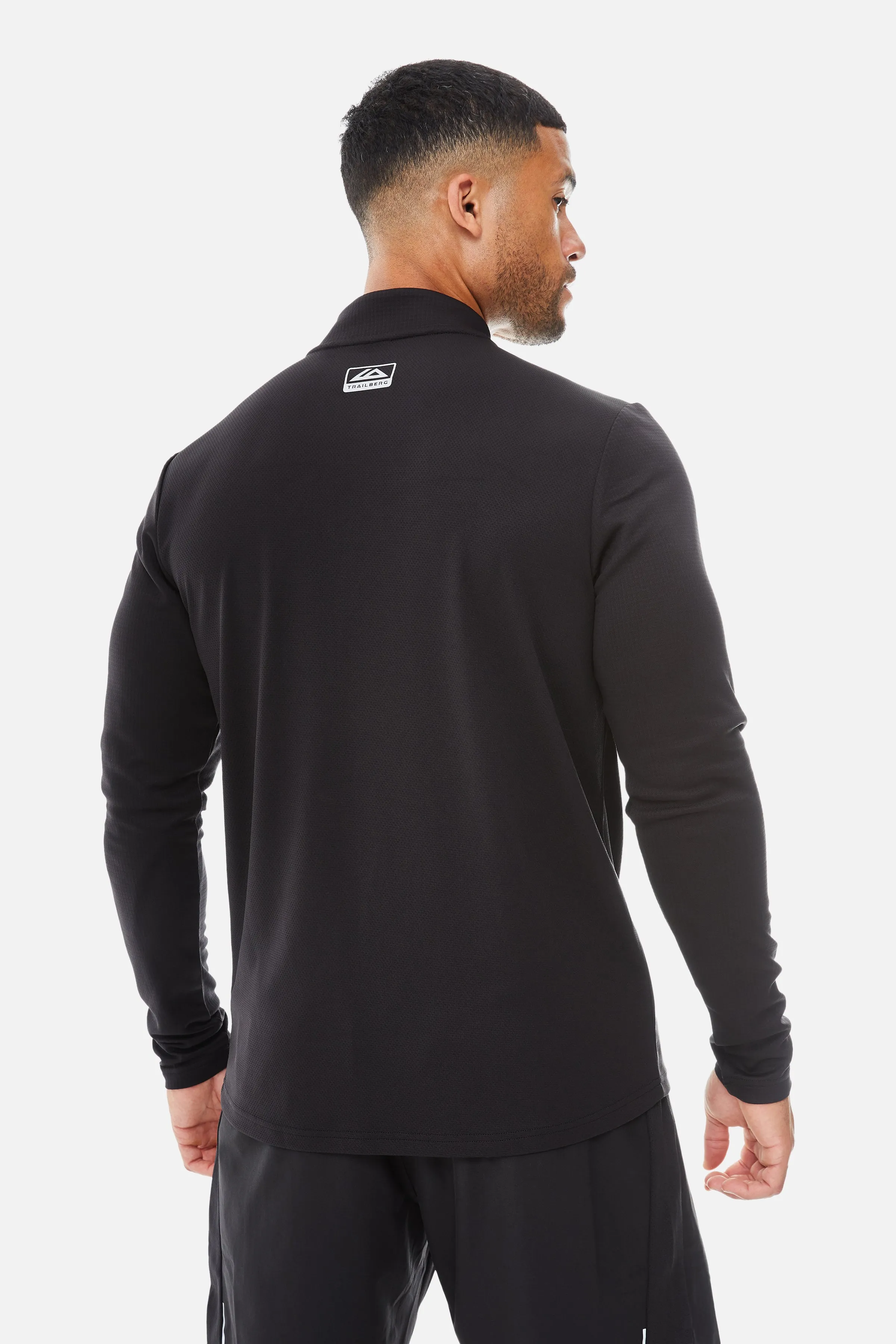 Focus 1/4 Zip - Black sold by Trailberg product image thumbnail 3