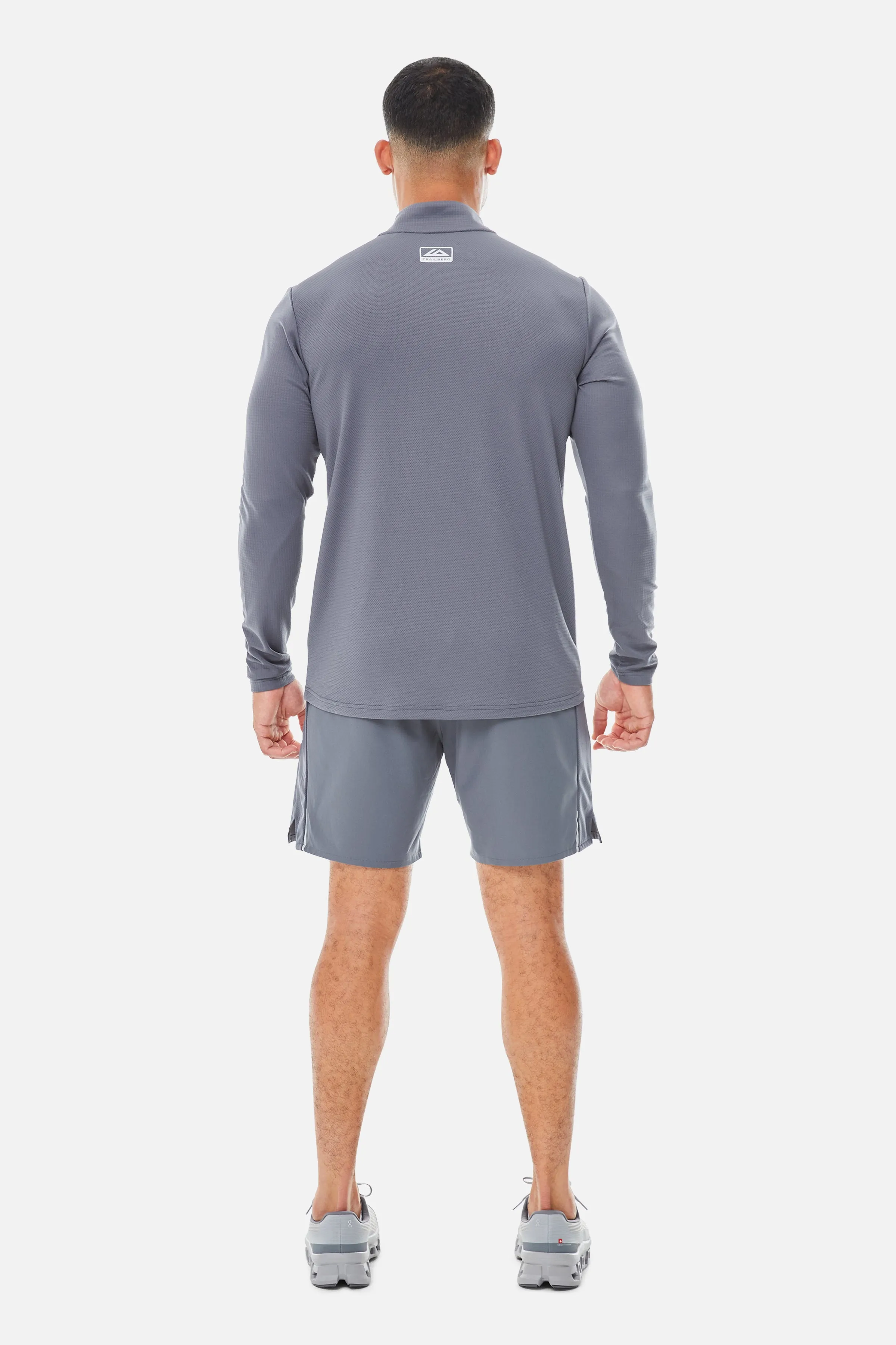 Focus Essentials 2.0 1/4 Zip Twinset - Storm Grey sold by Trailberg product image thumbnail 2