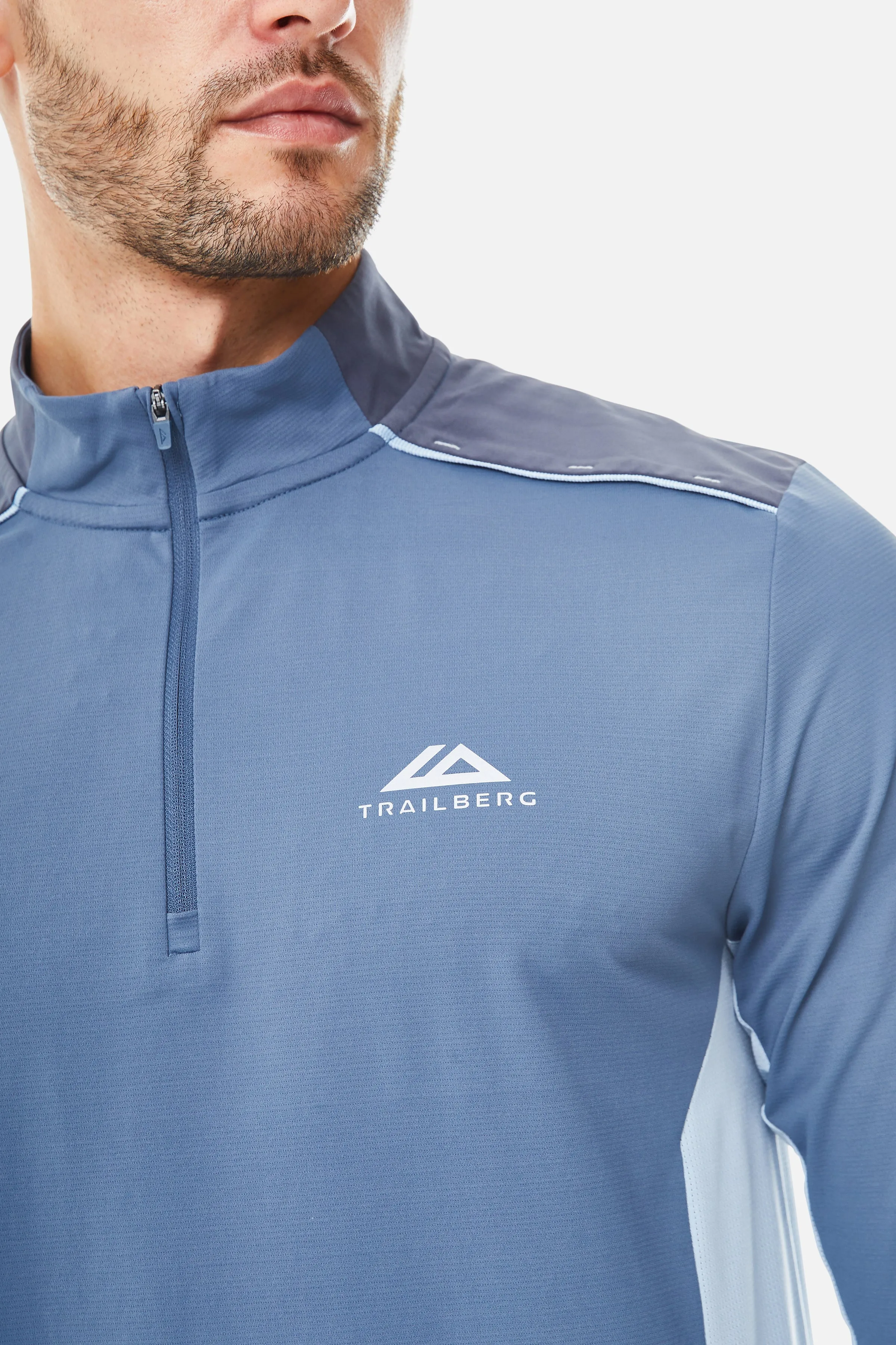 AW25 Triathlon Quarter Zip Twinset - Breeze/Eclipse Blue sold by Trailberg product image thumbnail 5
