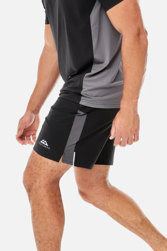 AW25 Triathlon Short  - Black/Volcano Grey/Urban Smoke sold by Trailberg