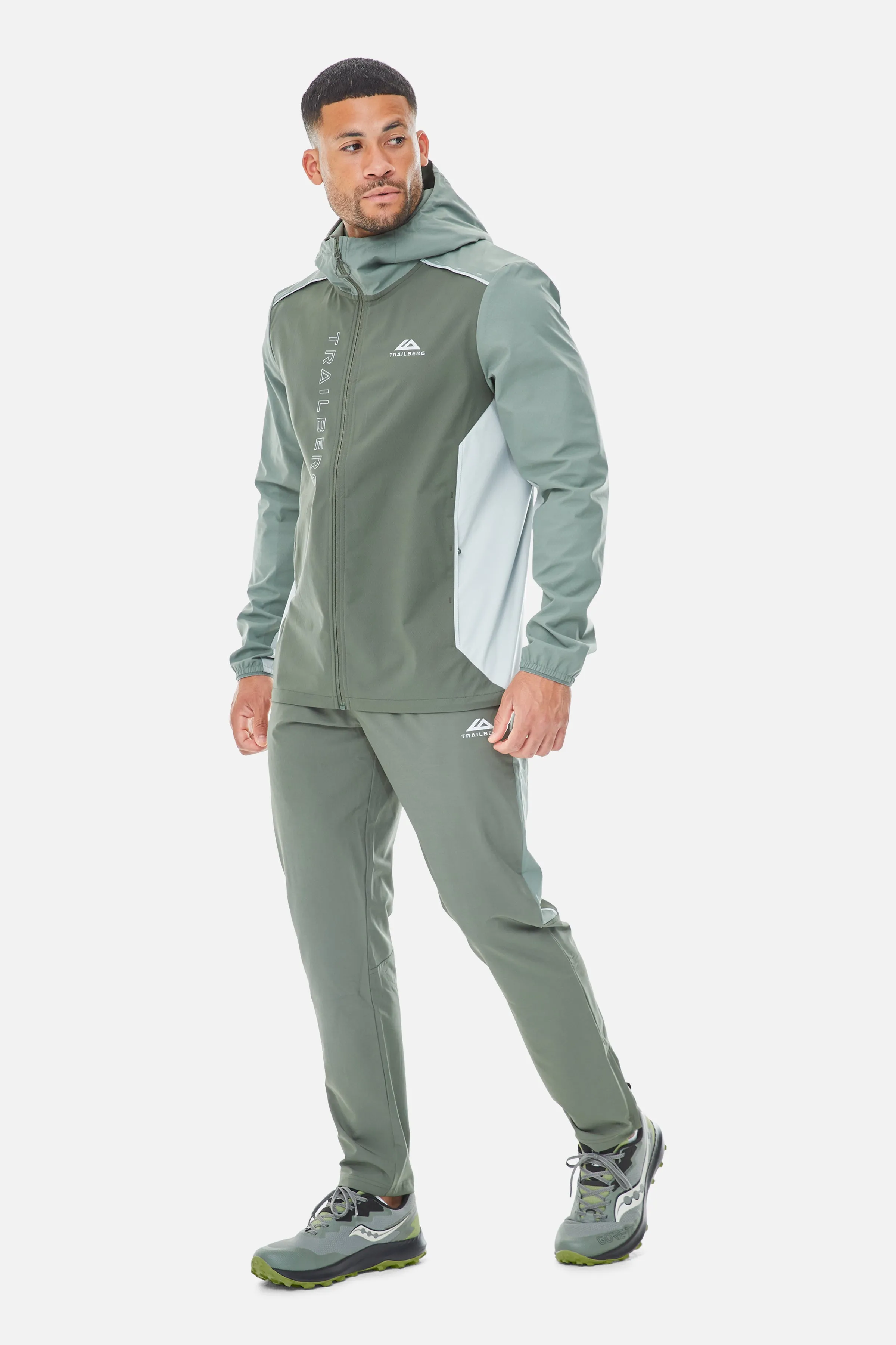 AW25 Triathlon Pant - Dark Fern/Pine Dust sold by Trailberg product image thumbnail 4