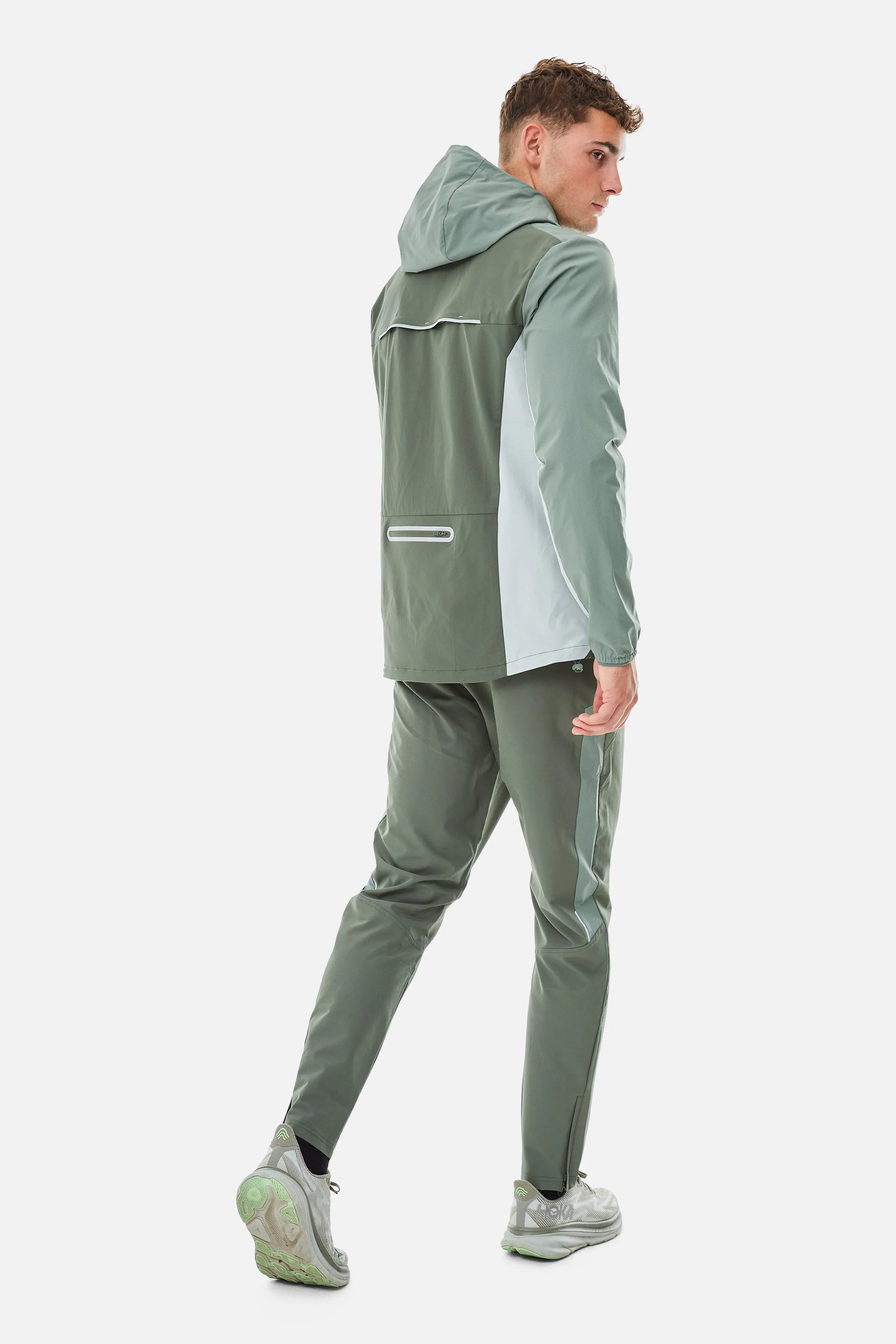 AW25 Triathlon Tracksuit - Pine Dust/Dark Fern sold by Trailberg product image thumbnail 3