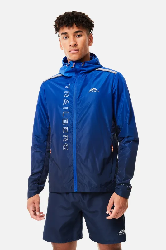 Gradient Windbreaker - Navy/Cobalt sold by Trailberg