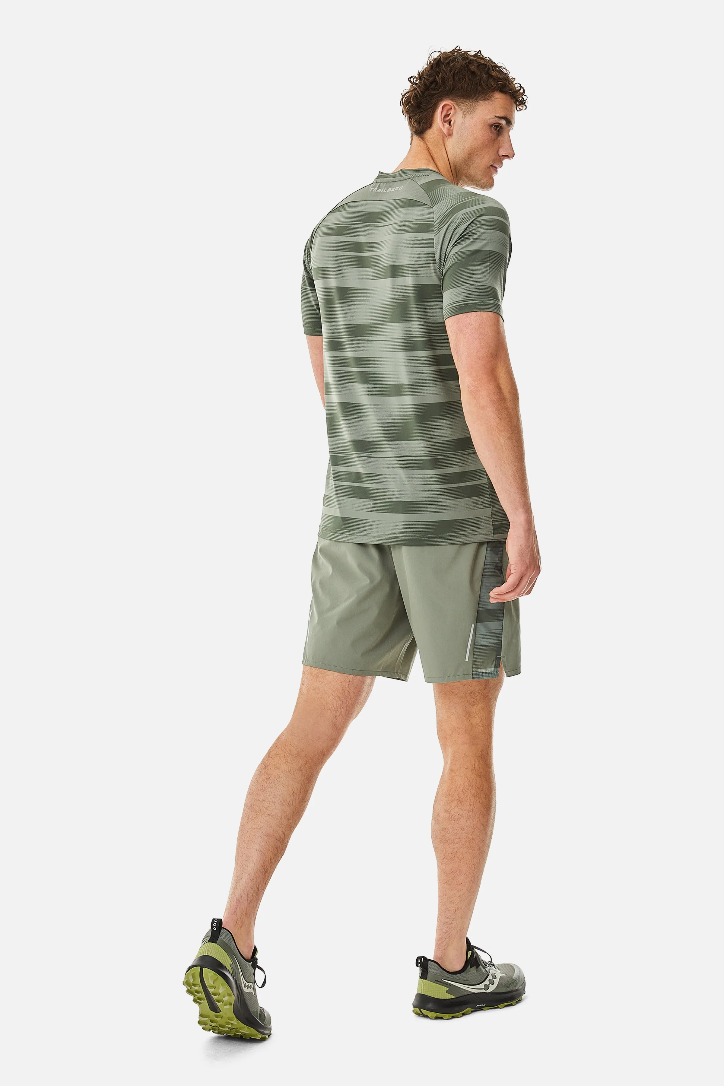 Dimension 2.0 Tee - Pine Dust/Dark Fern sold by Trailberg product image thumbnail 3