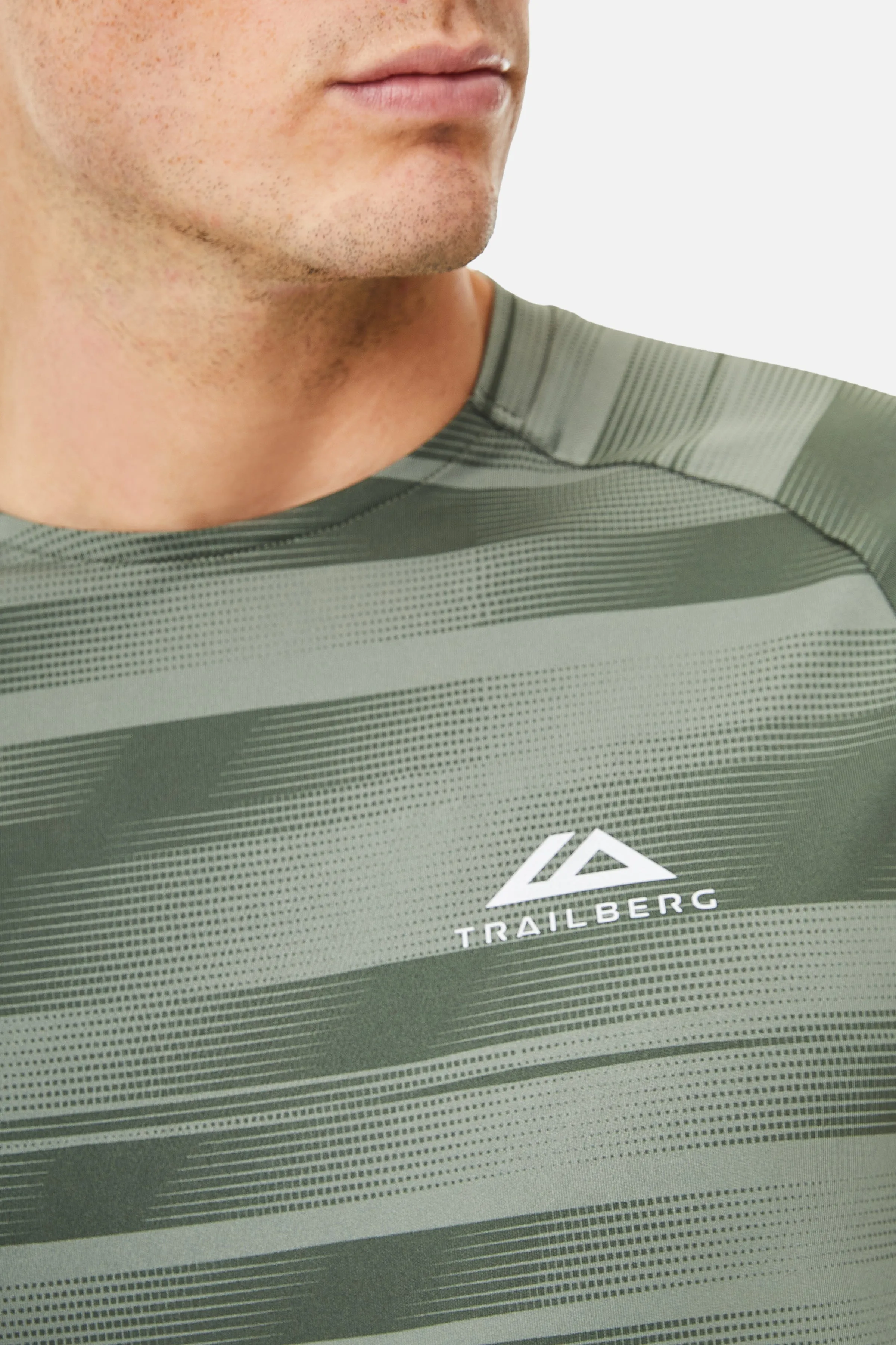 Dimension 2.0 Tee - Pine Dust/Dark Fern sold by Trailberg product image thumbnail 2