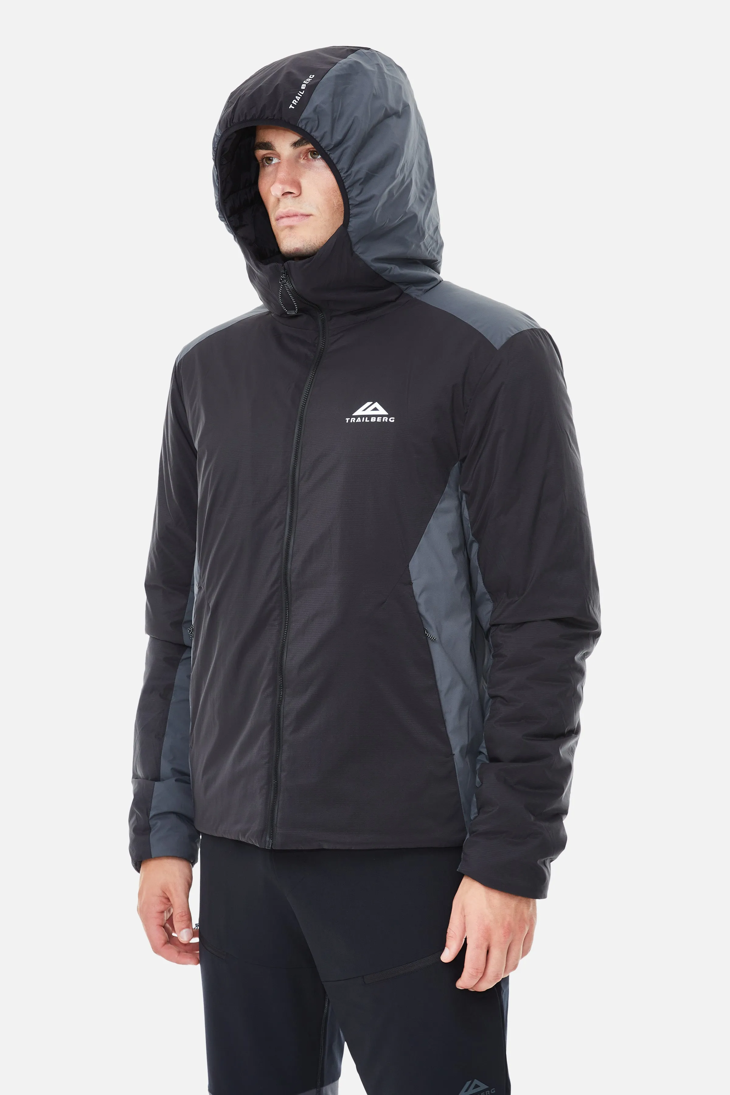 Blaze Insulated Jacket - Black/Volcano Grey sold by Trailberg product image thumbnail 5