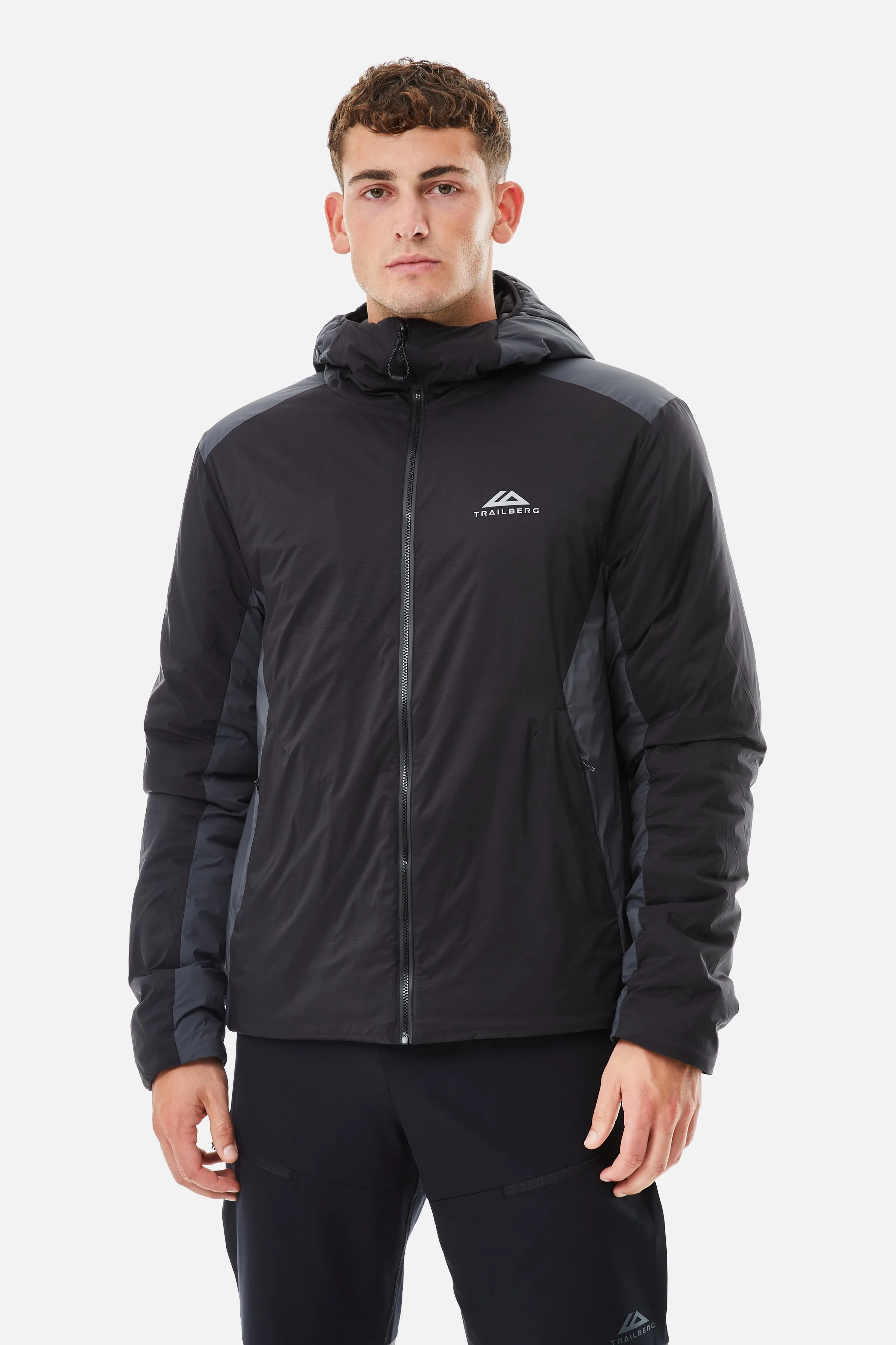 Blaze Insulated Jacket - Black/Volcano Grey sold by Trailberg