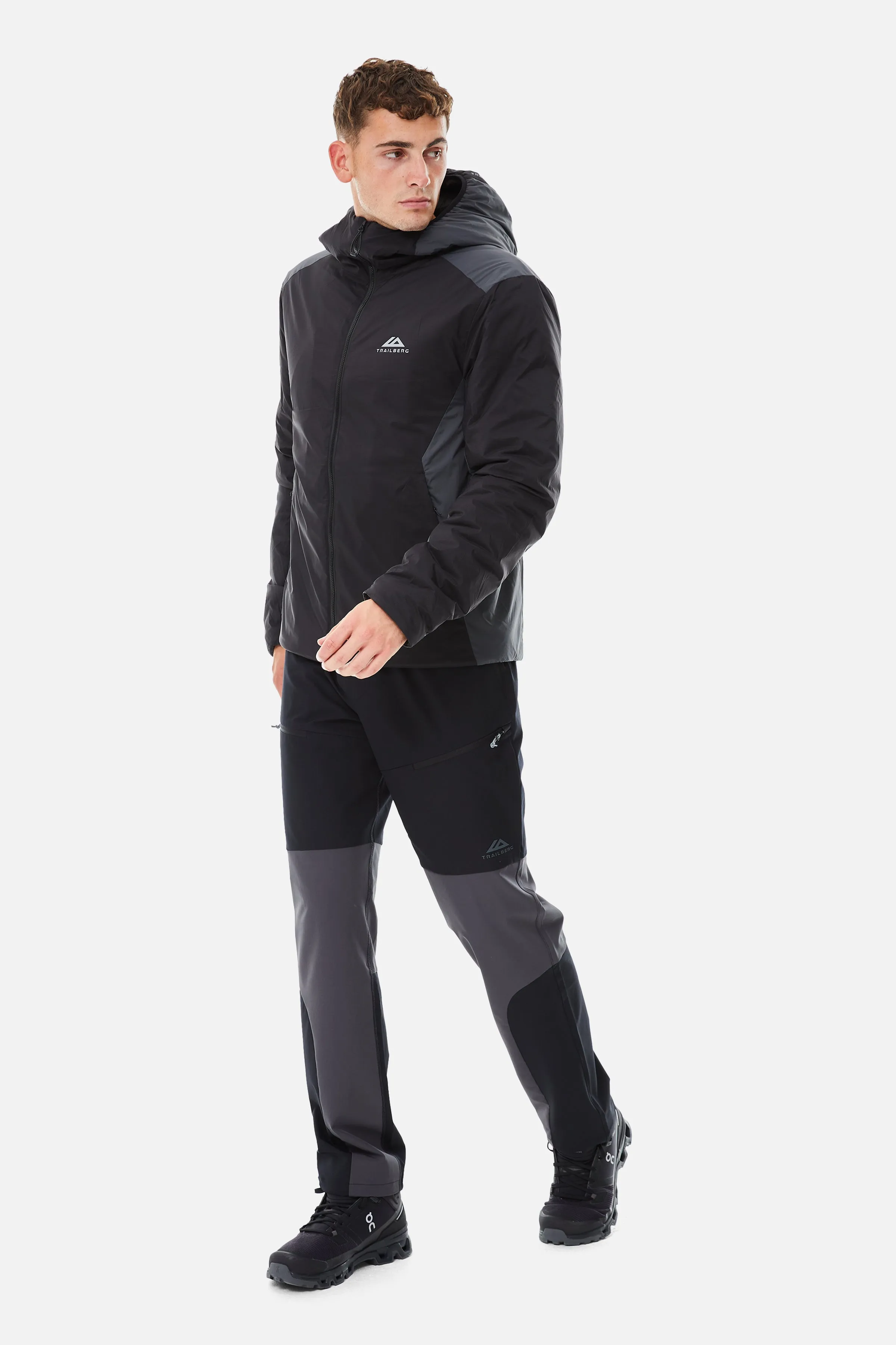Blaze Insulated Jacket - Black/Volcano Grey sold by Trailberg product image thumbnail 3