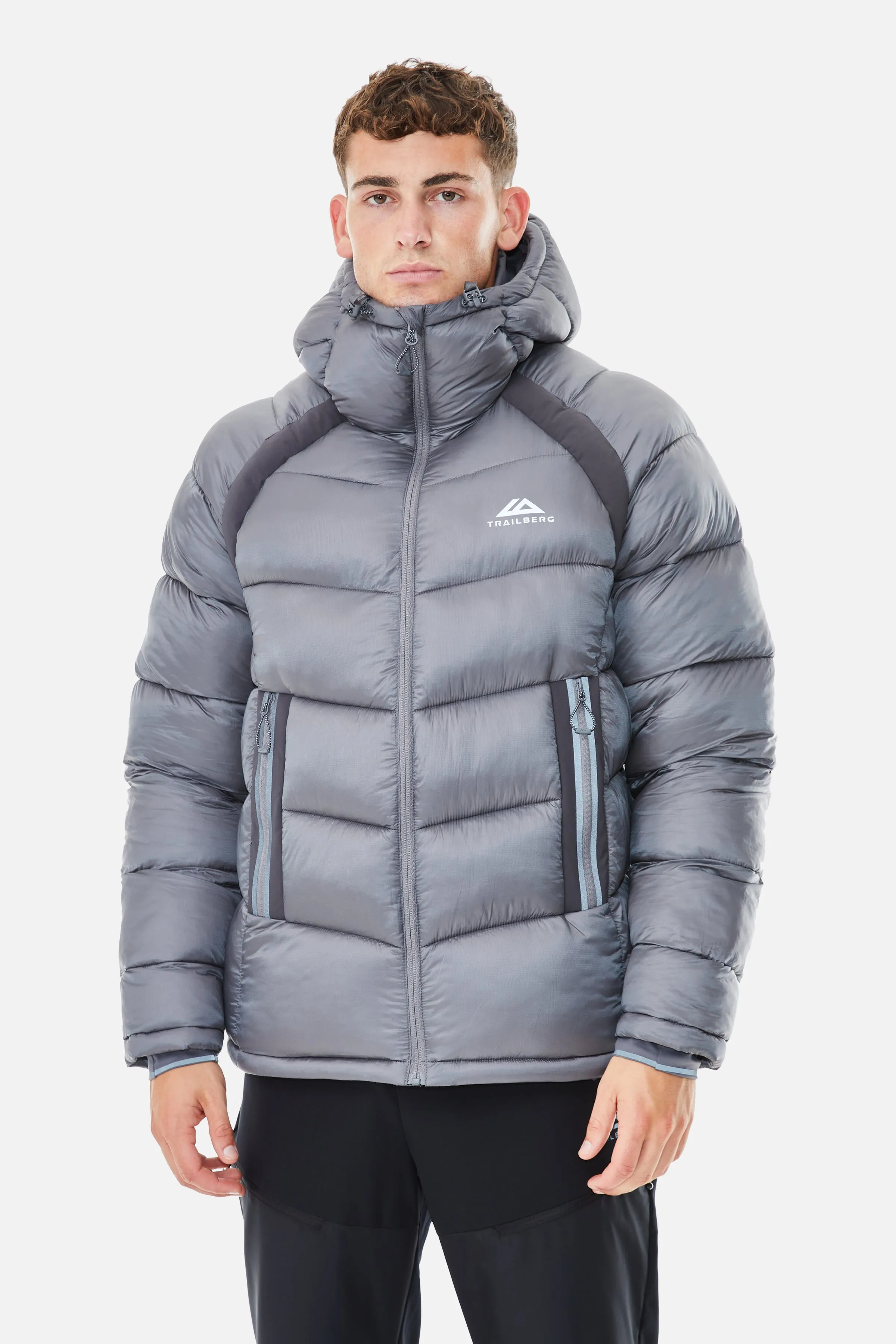 Zermat Insulated Jacket - Urban Smoke/Ink Grey sold by Trailberg