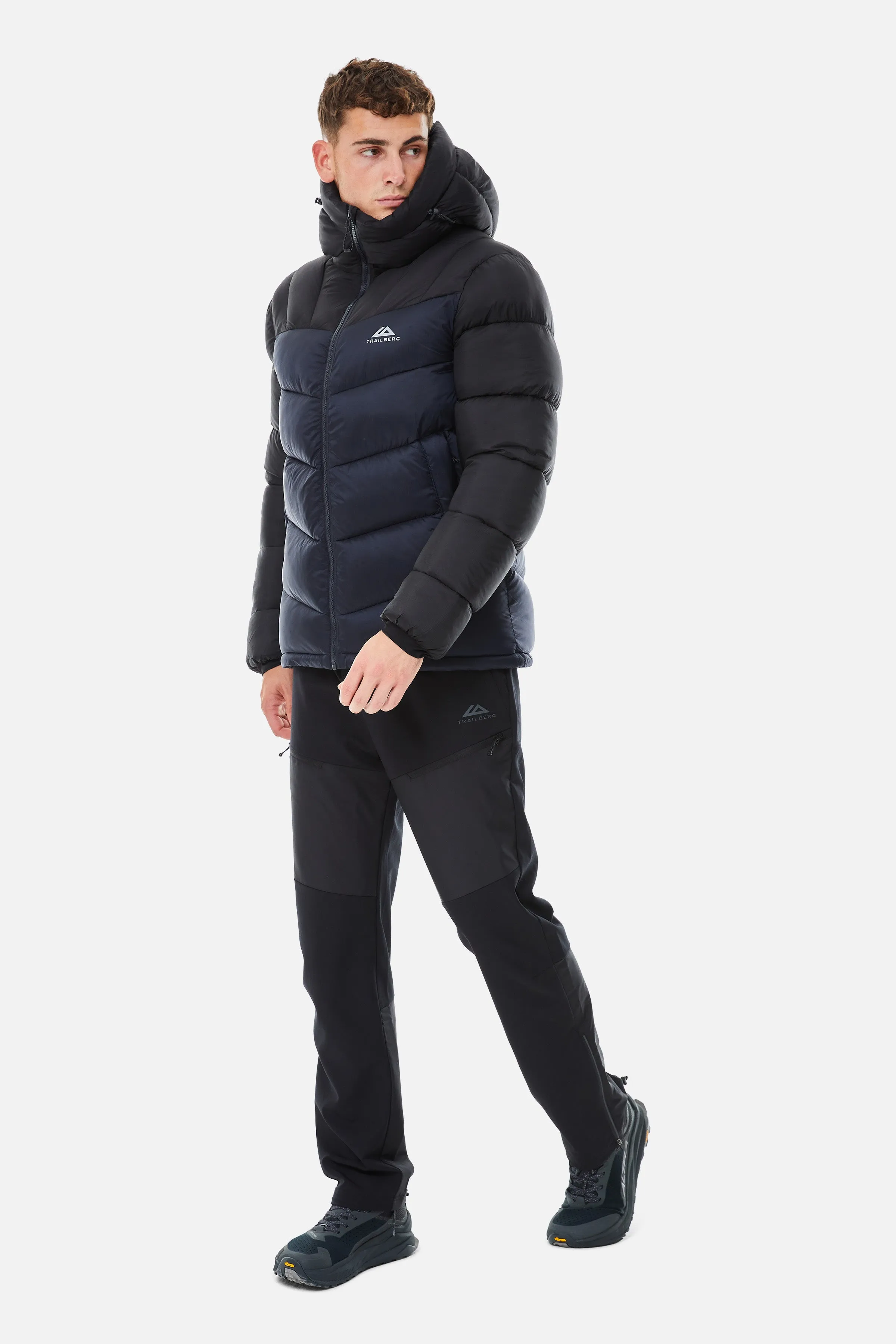 Alpina Insulated Jacket - Black/Navy sold by Trailberg product image thumbnail 3