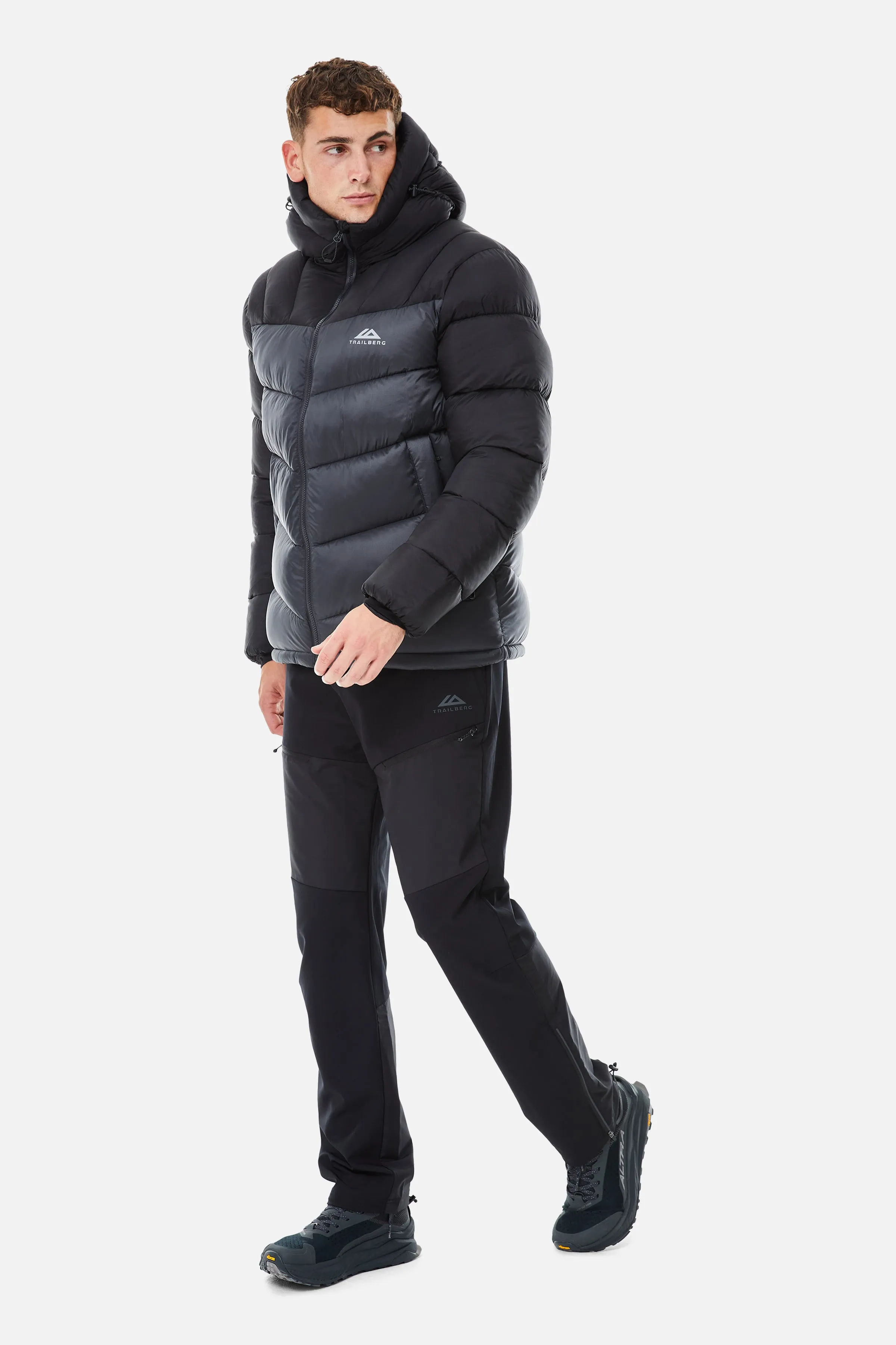 Alpina Insulated Jacket - Black/Volcano Grey sold by Trailberg product image thumbnail 2
