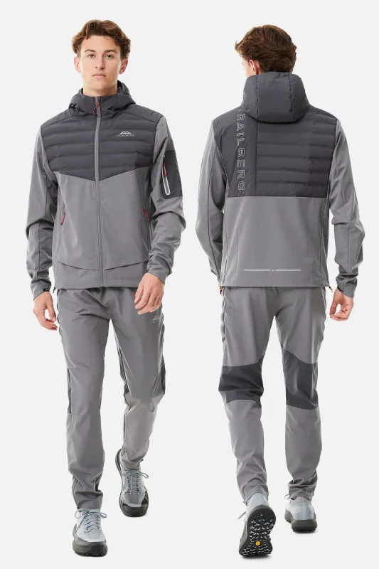 Rhine Hybrid Tracksuit - Grey/Dark Grey sold by Trailberg