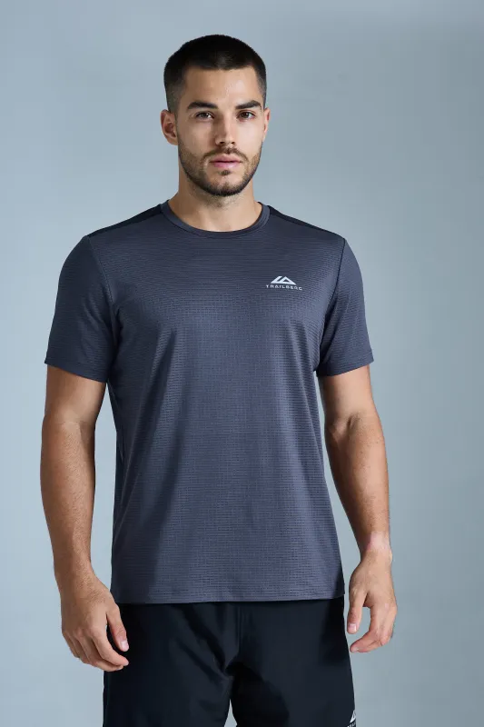 Rapid Dash 2.0 Tee - Black/Volcano Grey sold by Trailberg