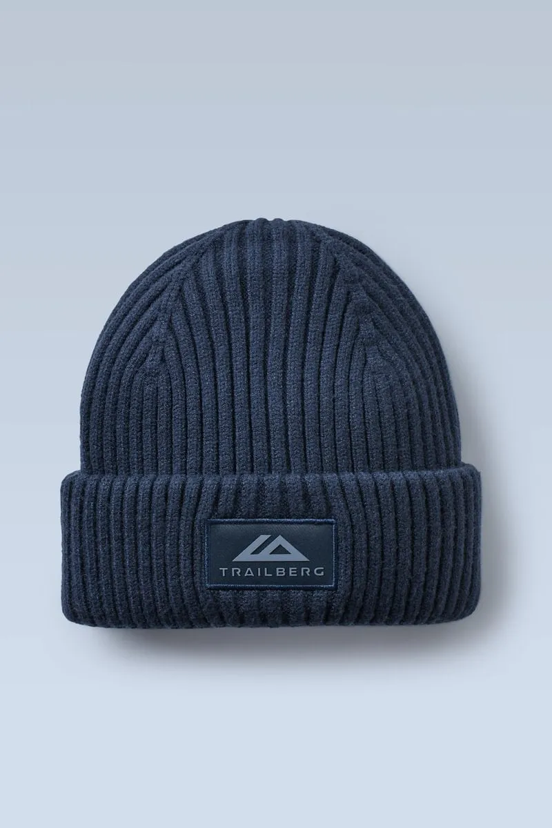 Overland Beanie Hat - Deep Ocean/Breeze sold by Trailberg product image thumbnail 3