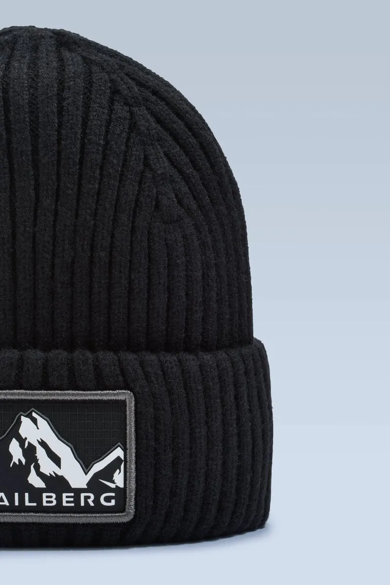 Rainier Beanie Hat - Black sold by Trailberg product image thumbnail 2