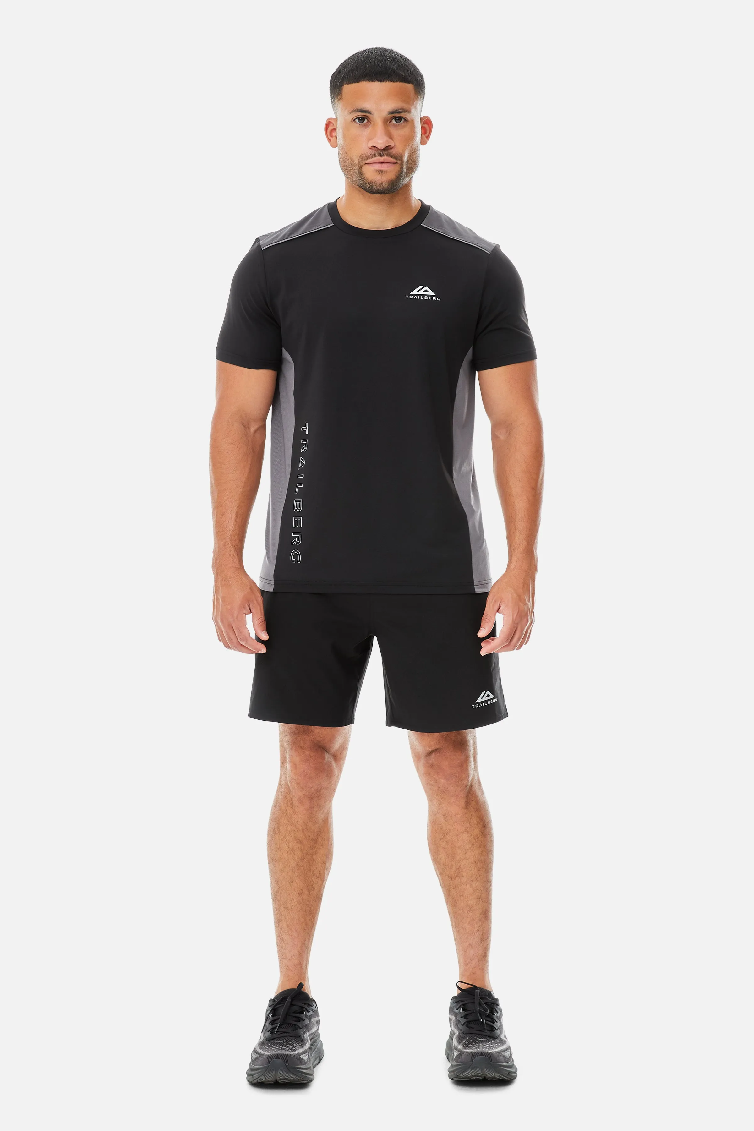 AW25 Triathlon Twinset - Black/Volcano Grey sold by Trailberg