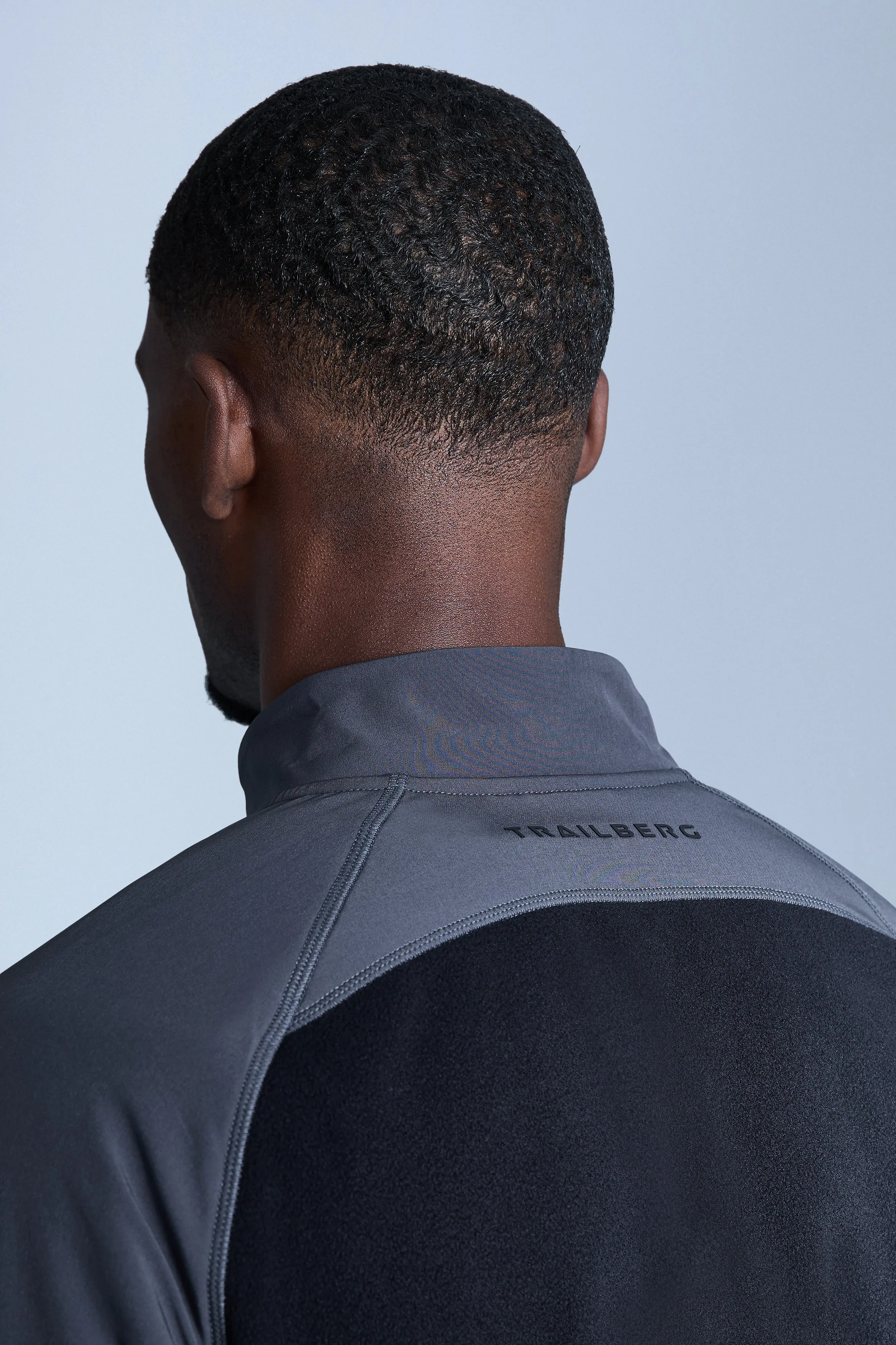 Sierra 1/4 Zip - Black/Asphalt sold by Trailberg product image thumbnail 4