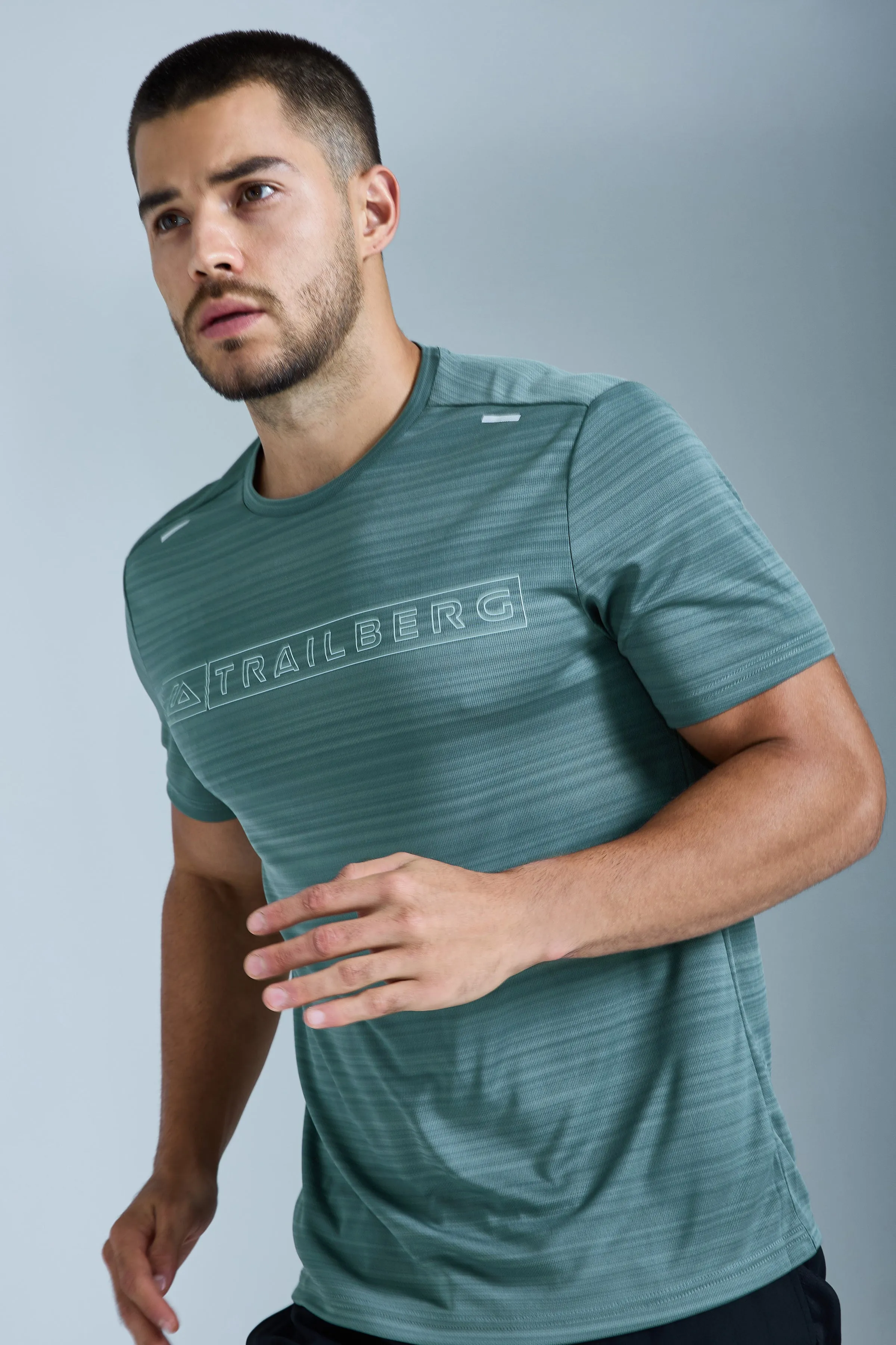 Crest 2.0 Tee - Pine Fern/Aloe Frost sold by Trailberg product image thumbnail 4
