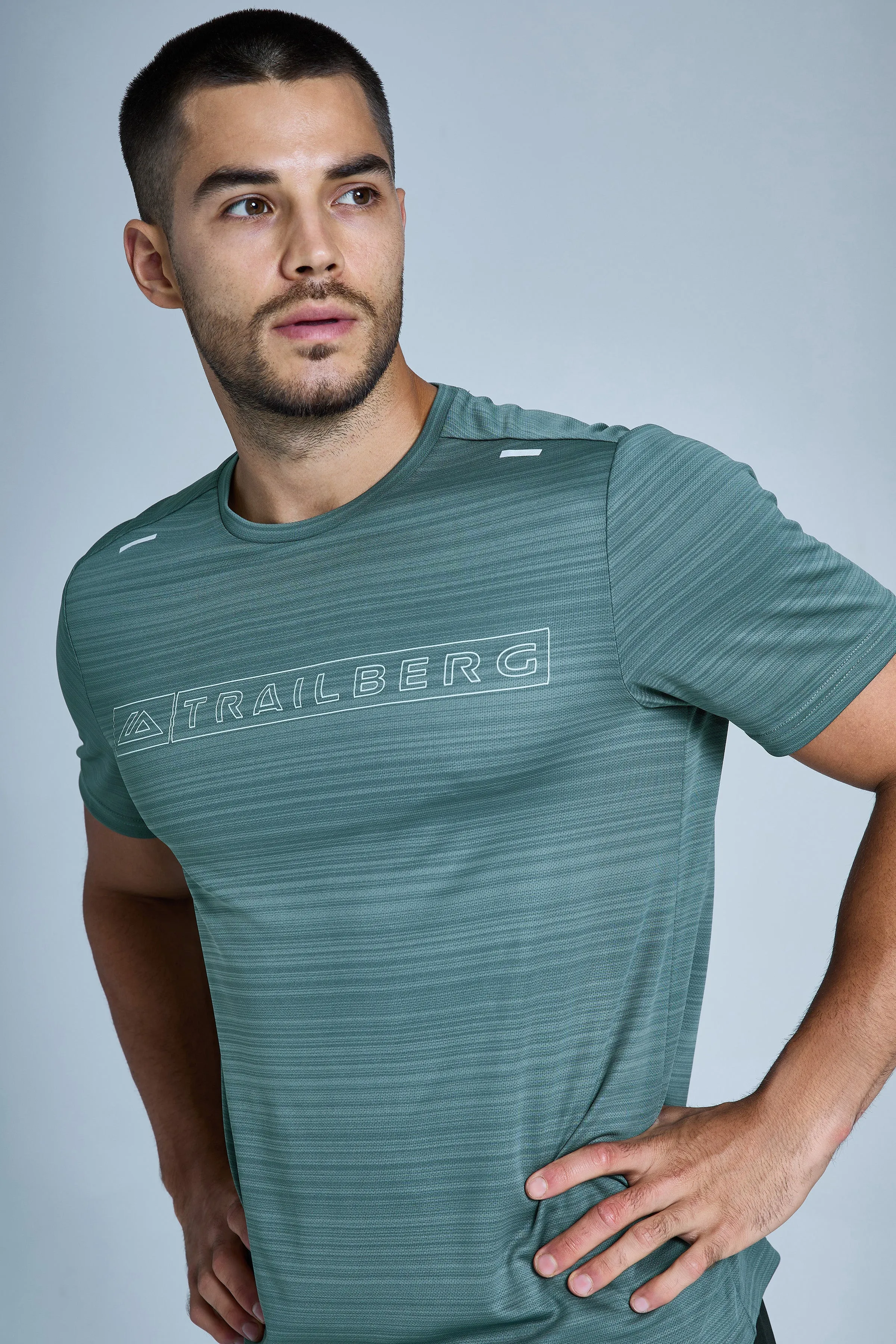 Crest 2.0 Tee - Pine Fern/Aloe Frost sold by Trailberg product image thumbnail 2