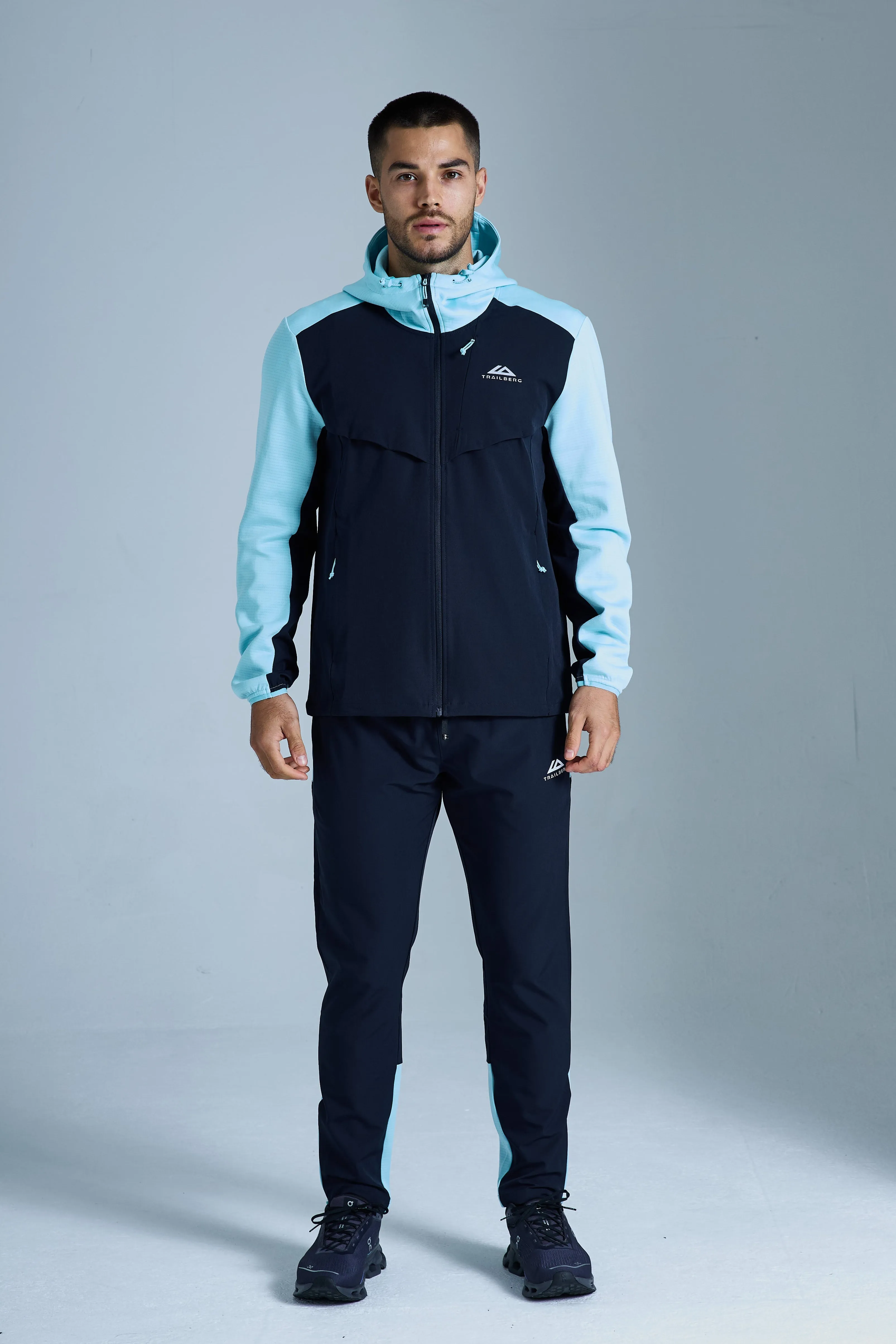 Rapid Dash 2.0 Tracksuit - Deep Ocean/Cyan Wave sold by Trailberg