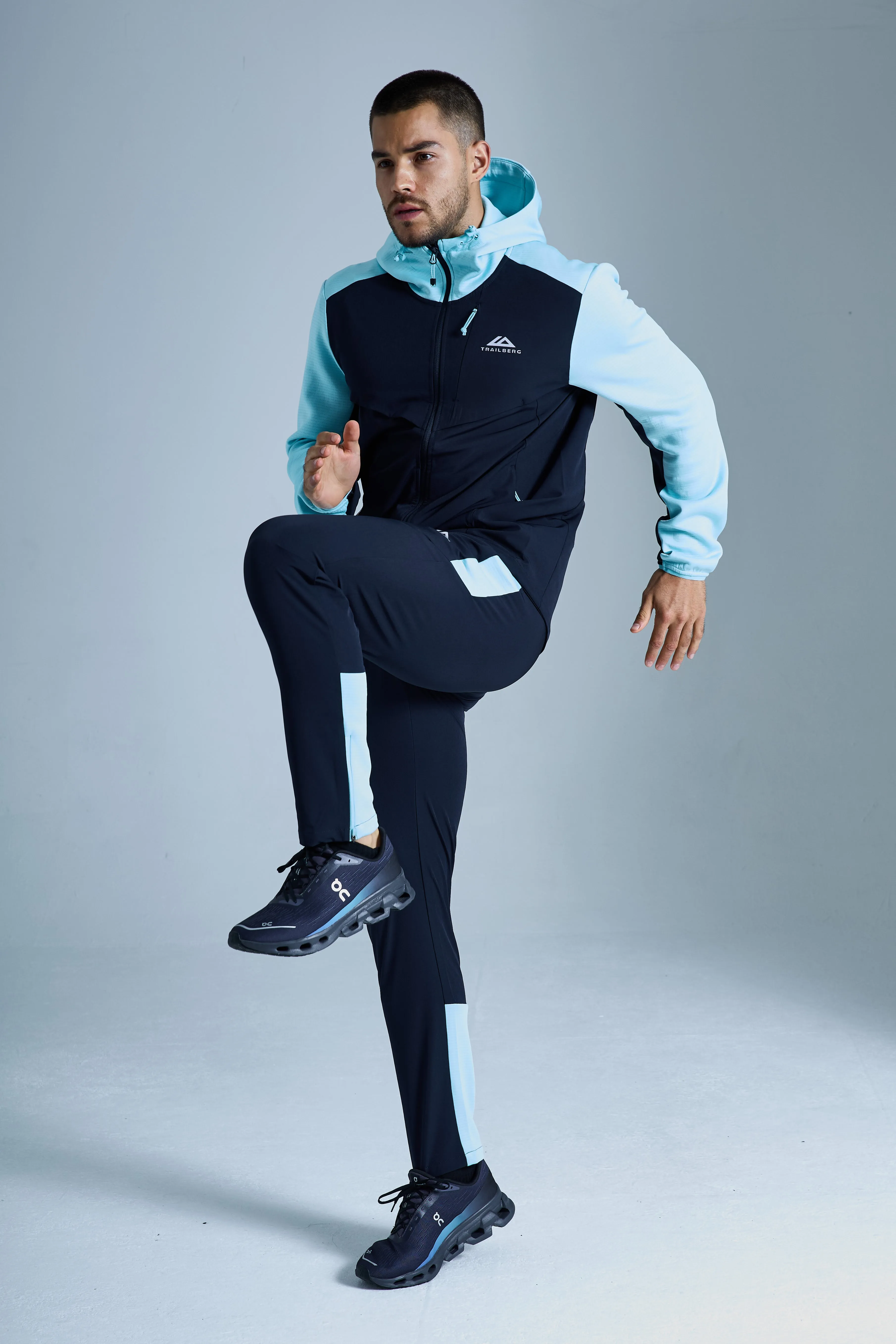 Rapid Dash 2.0 Tracksuit - Deep Ocean/Cyan Wave sold by Trailberg product image thumbnail 2