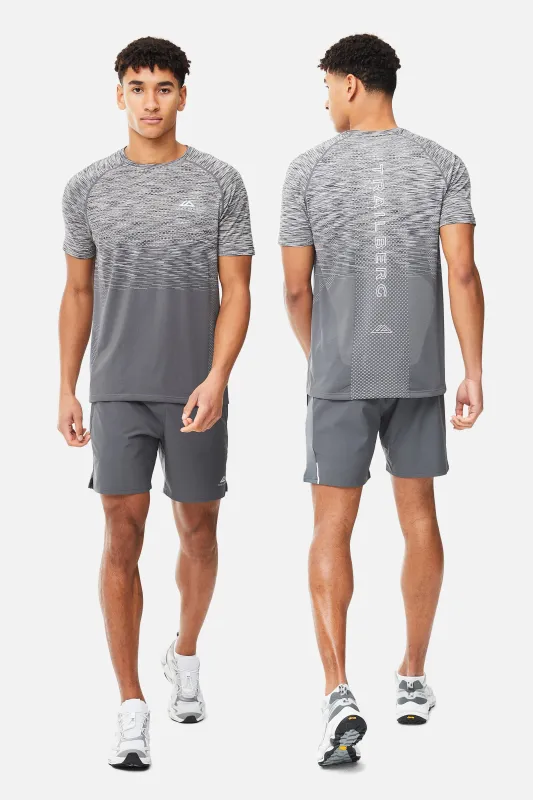 Apex Essentials Seamless Tee Twinset - Iron Grey sold by Trailberg
