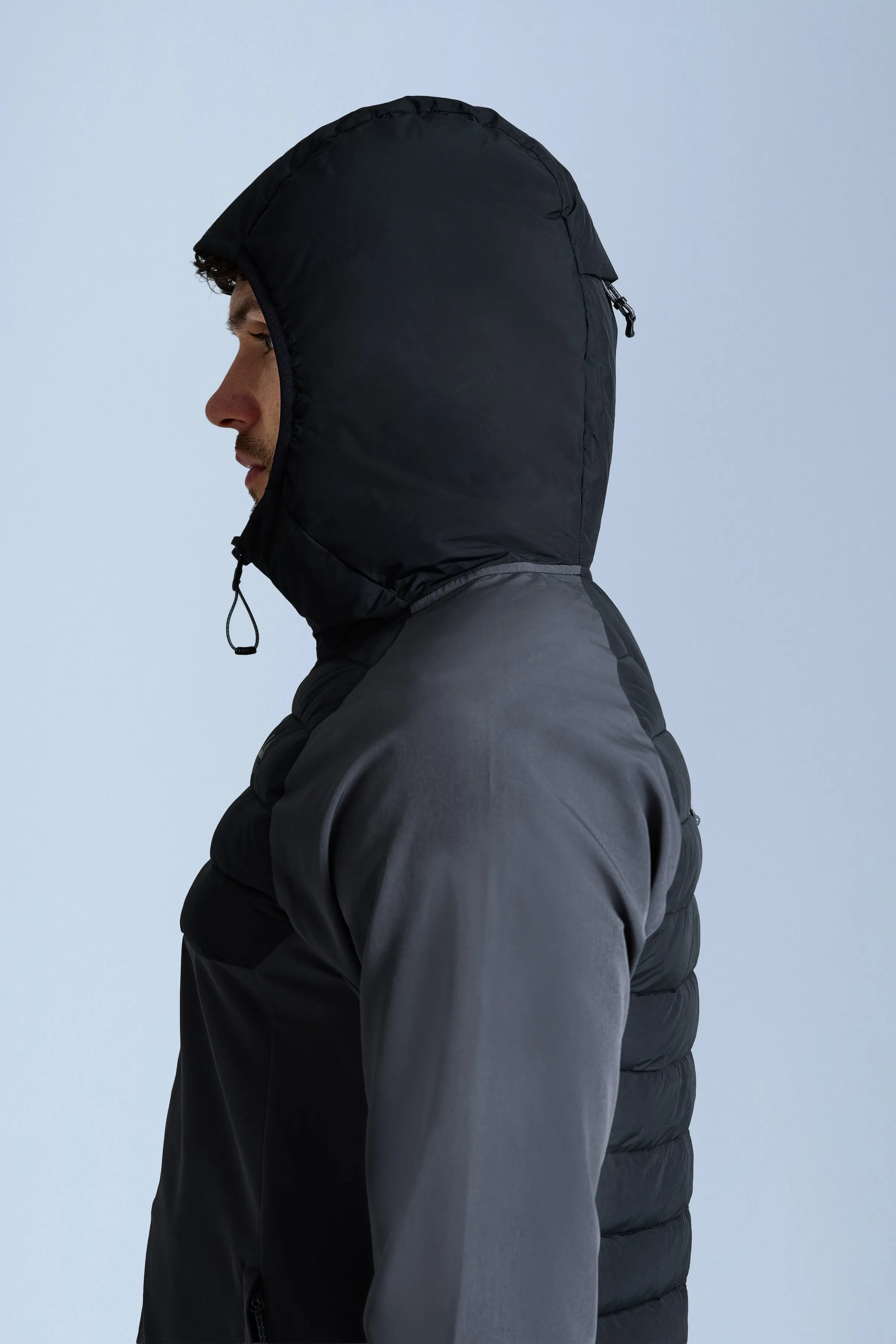Rhine 2.0 Hybrid Jacket - Volcano Grey/Black sold by Trailberg product image thumbnail 4