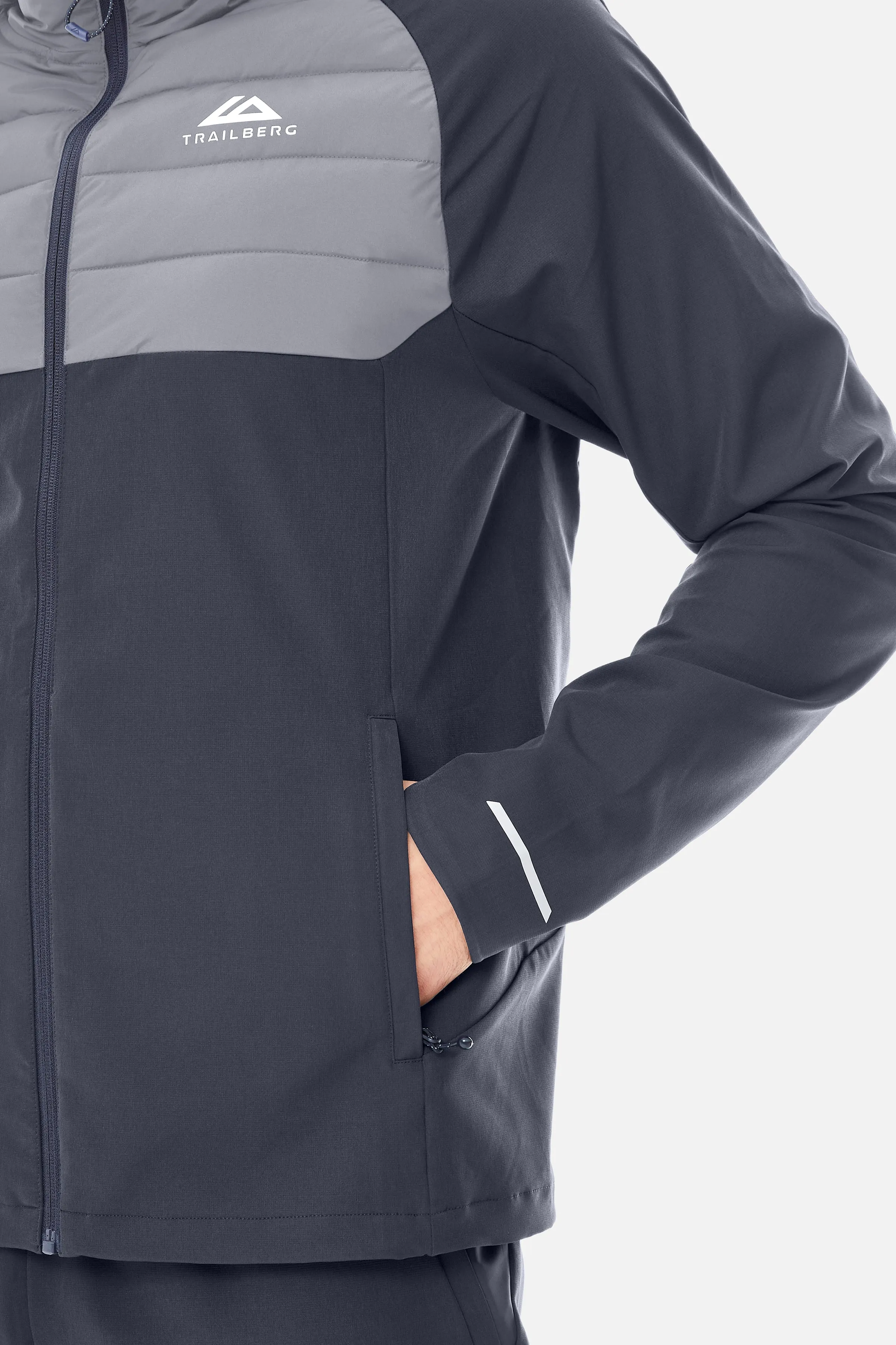 Rapid Grid 2.0 Windbreaker - Urban Smoke/Moon Grey sold by Trailberg product image thumbnail 5