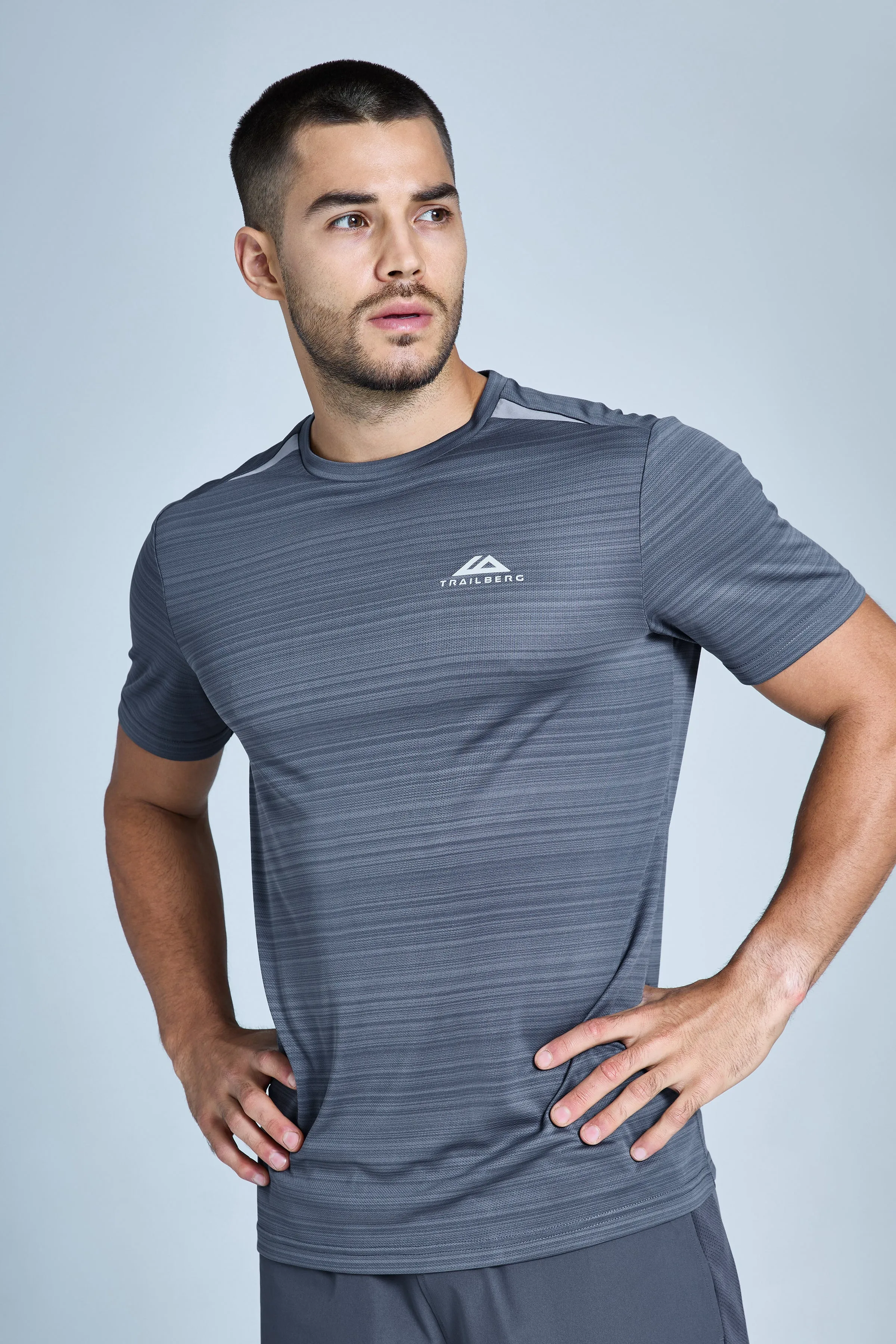 AW25 Cloud Tee - Storm Grey/Cloud Haze sold by Trailberg product image thumbnail 2
