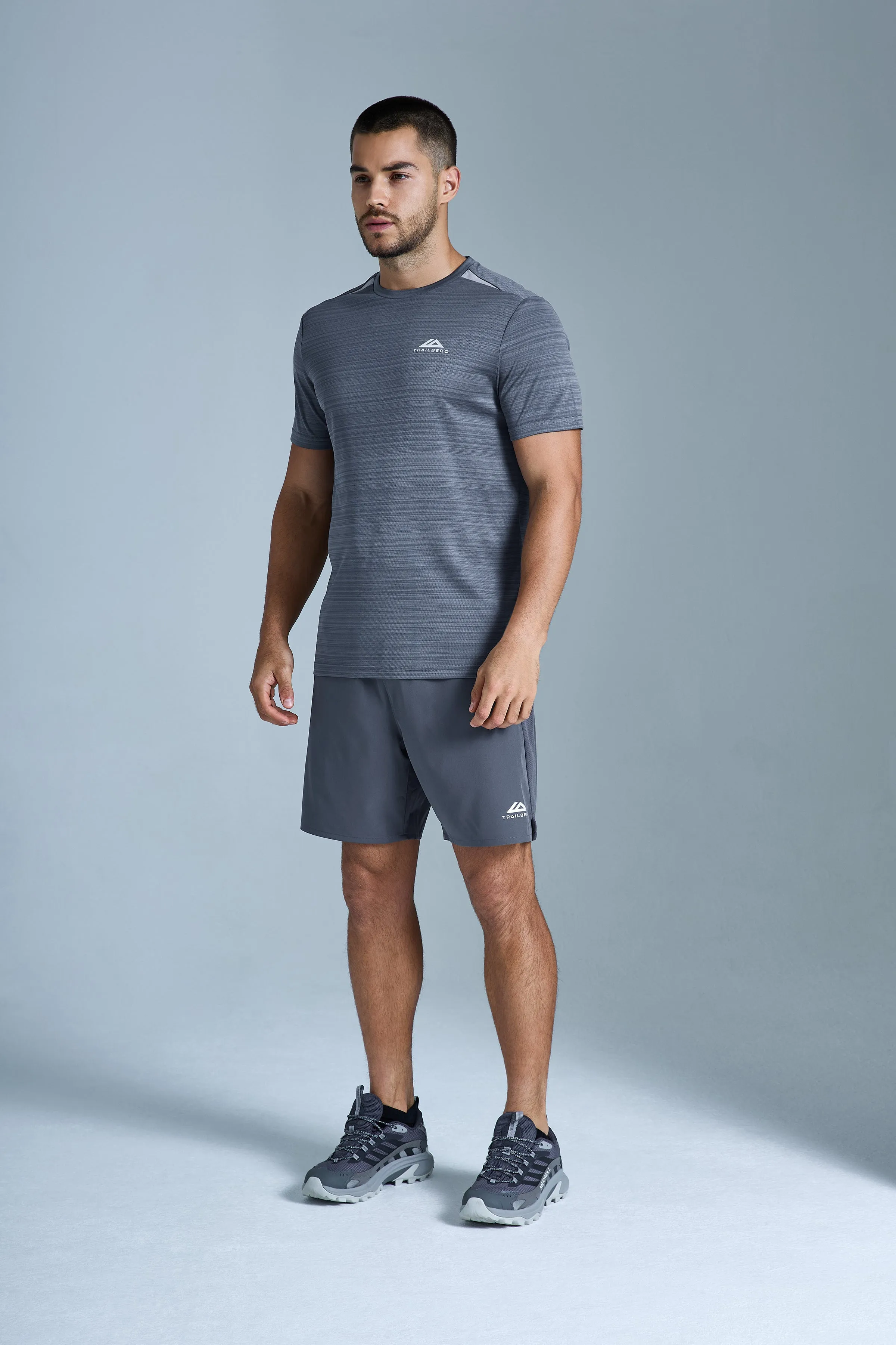 AW25 Cloud Tee - Storm Grey/Cloud Haze sold by Trailberg product image thumbnail 4