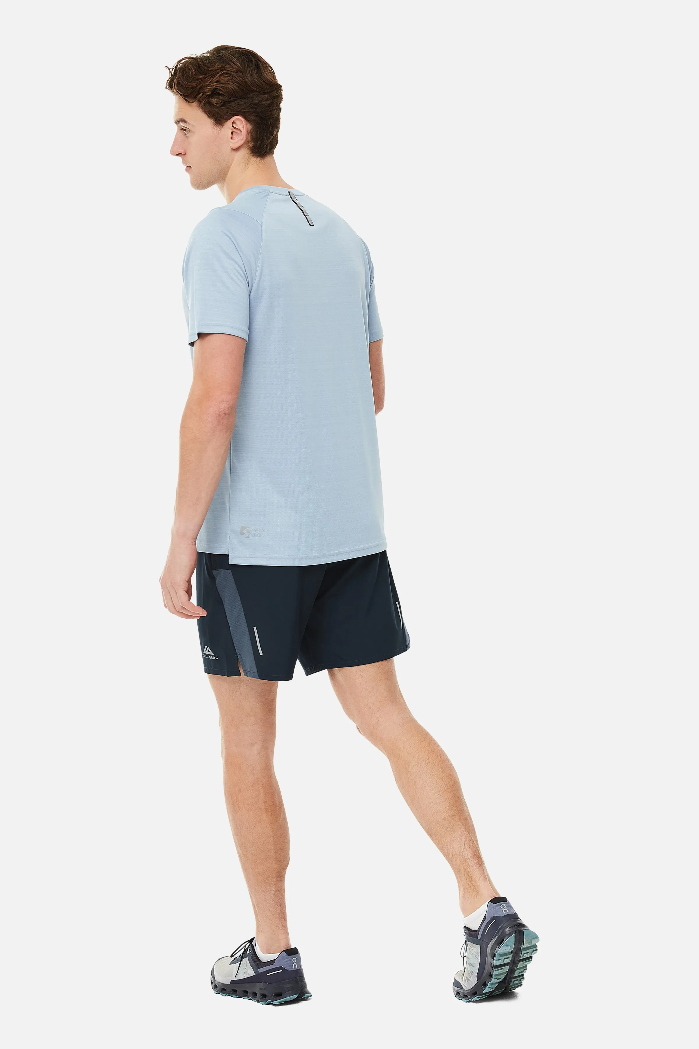 SS25 Triathlon Tee - Blue Frost sold by Trailberg product image thumbnail 4