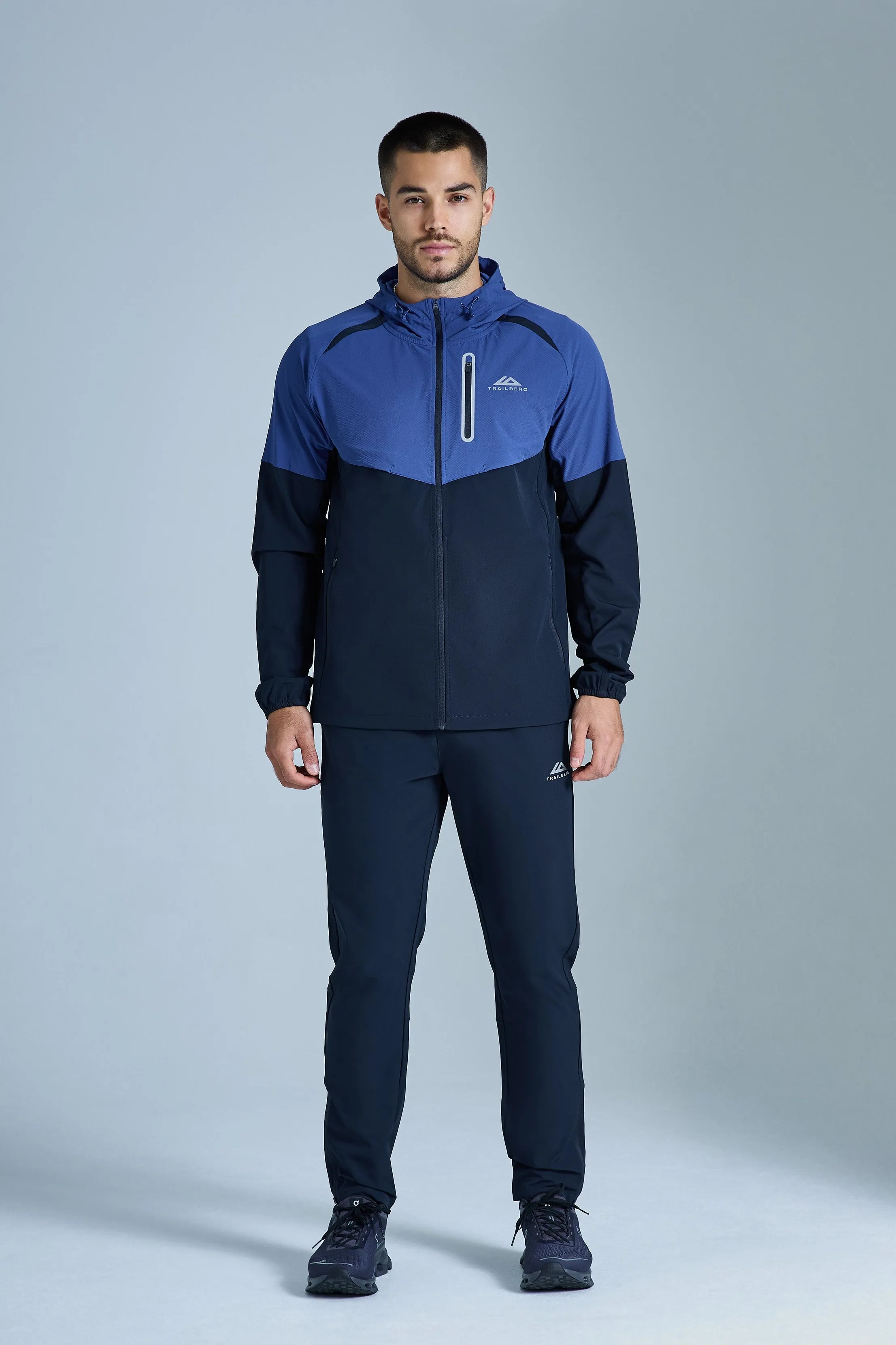 AW25 Cloud Tracksuit - Deep Ocean/Chroma Blue sold by Trailberg