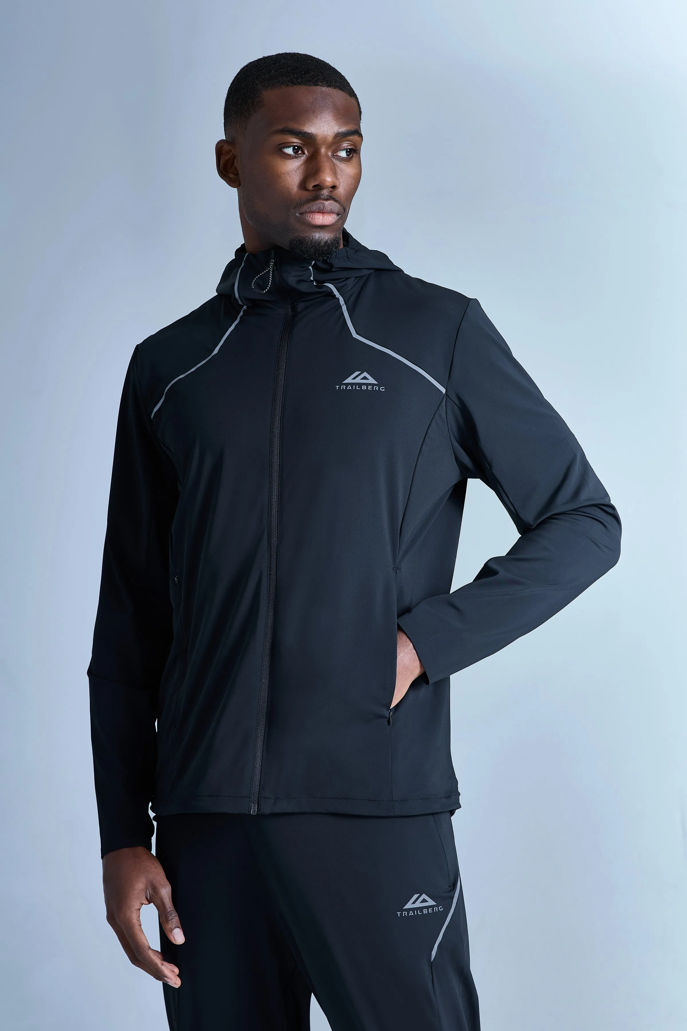 Volta Tracksuit - Black sold by Trailberg product image thumbnail 4